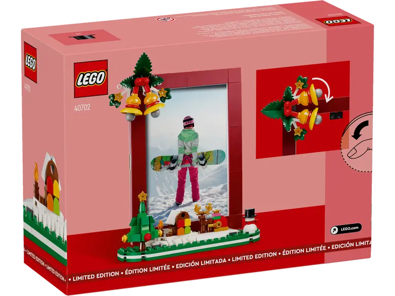 LEGO Weihnachts-Bilderrahmen 40702