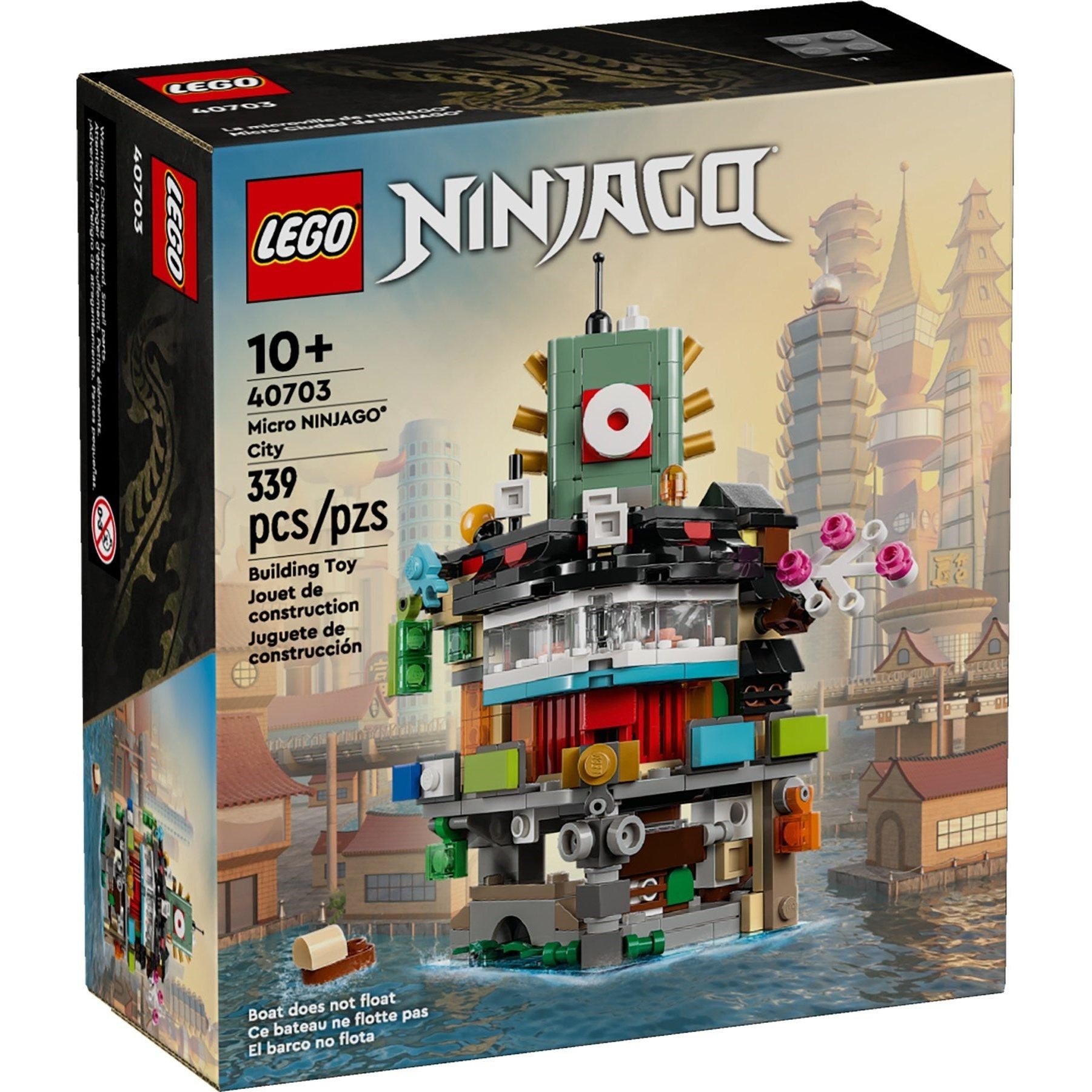 LEGO Ninjago Mikro-Modell von NINJAGO City 40703