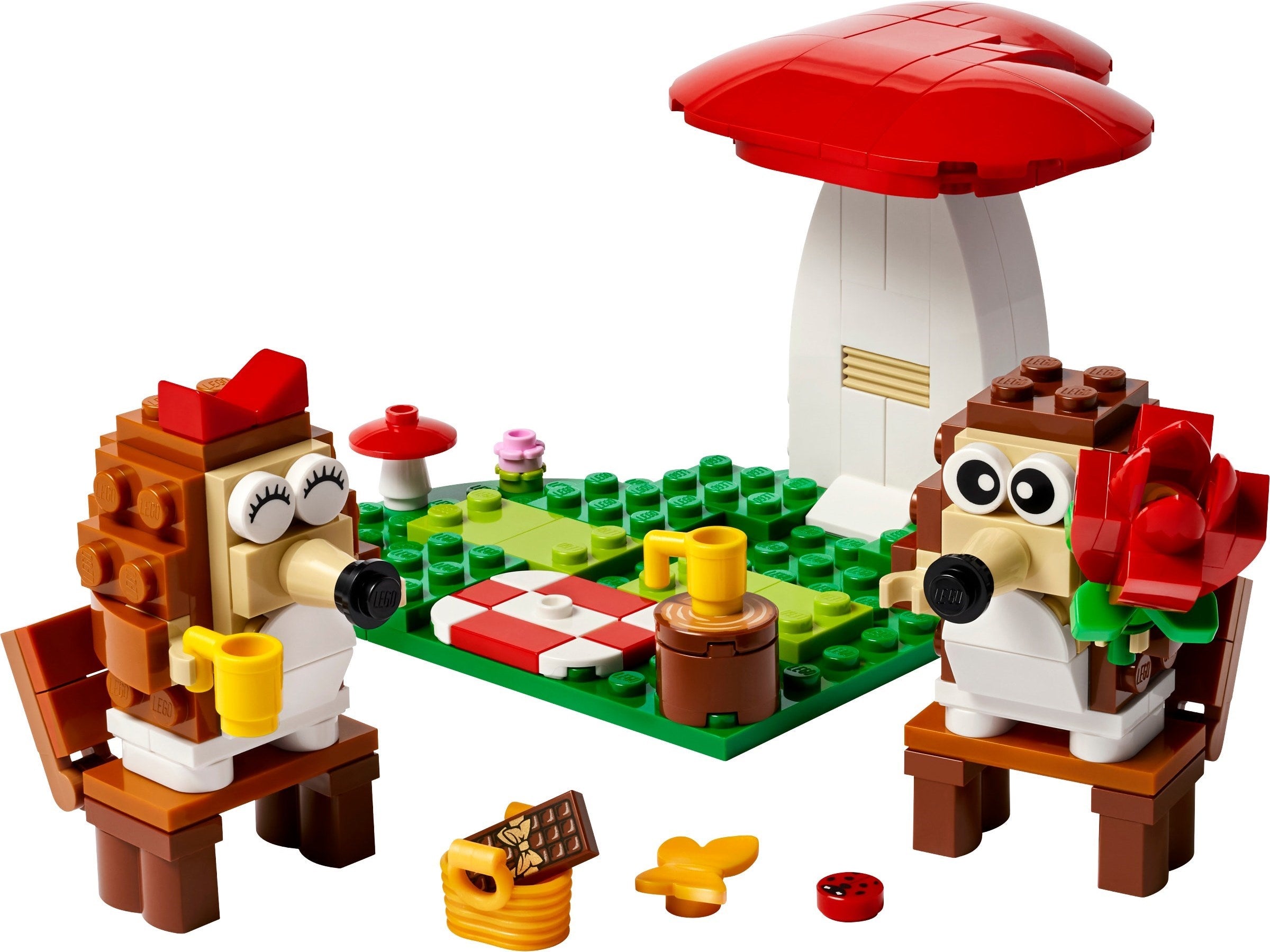 LEGO Seasons Igel und ihr Picknick-Date 40711