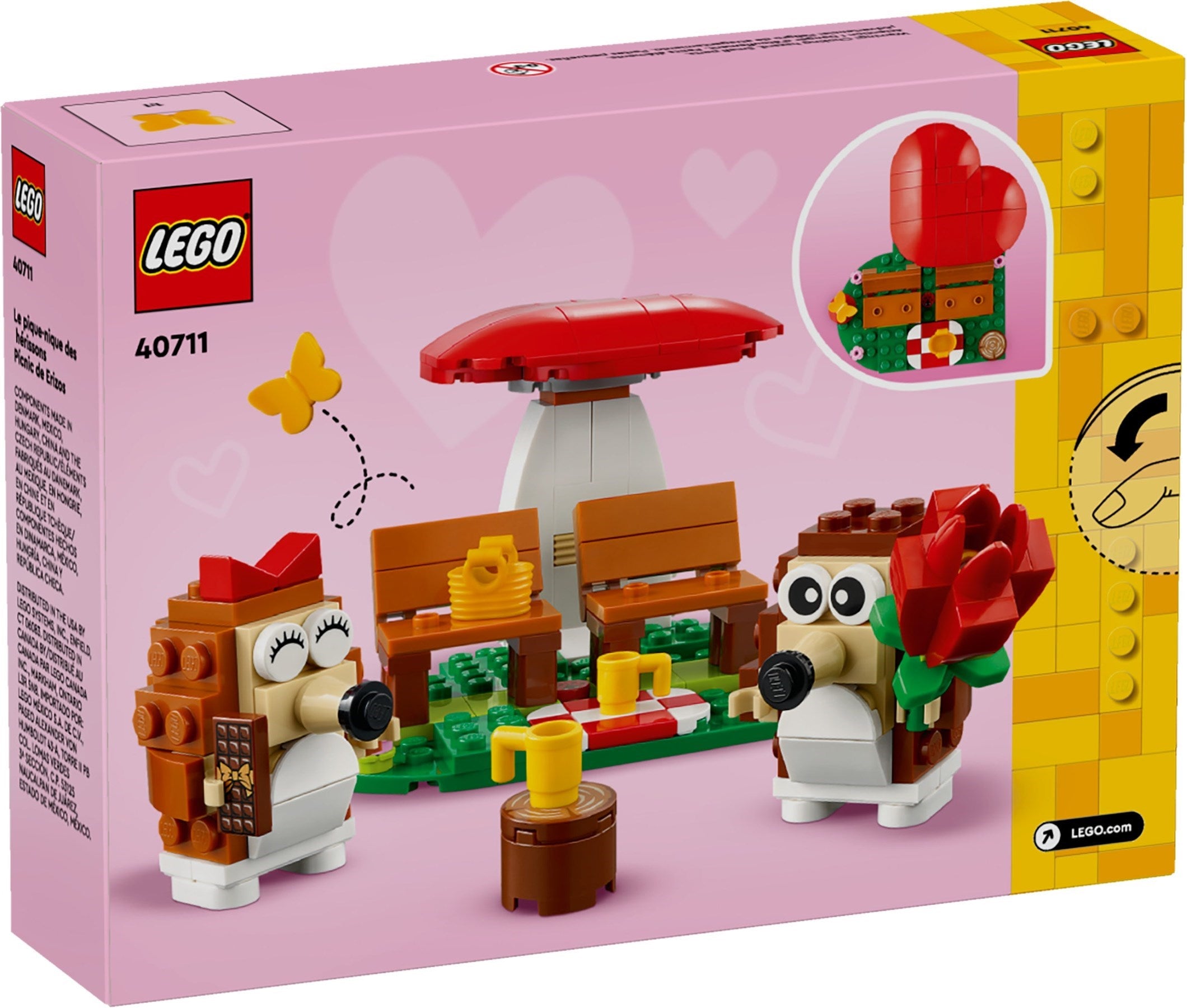 LEGO Seasons Igel und ihr Picknick-Date 40711