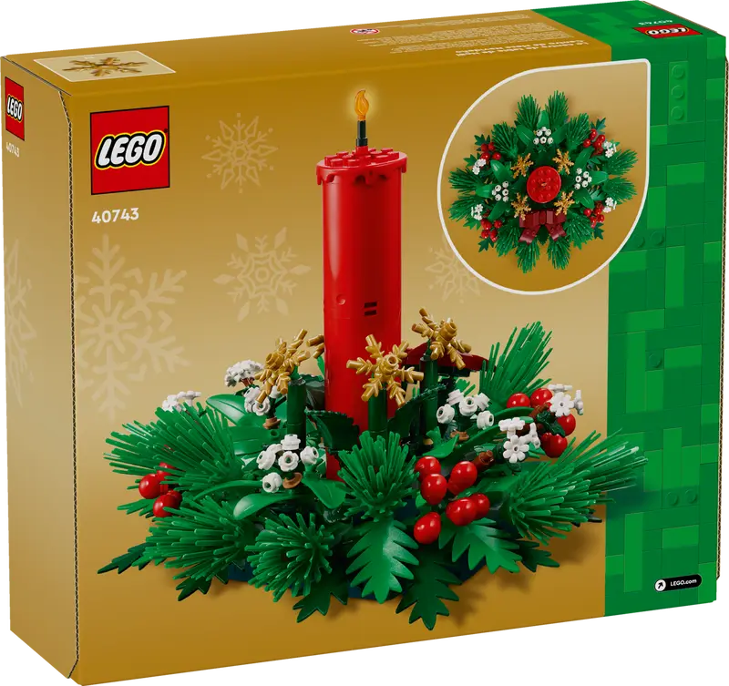 LEGO Icons Weihnachtsgesteck 40743