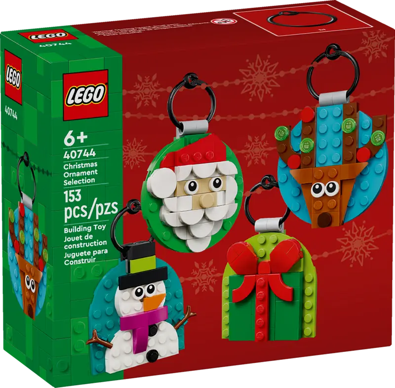 LEGO Verschiedene Christbaumanhänger 40744