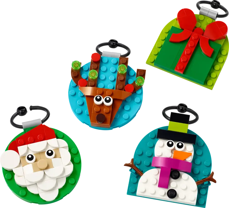 LEGO Verschiedene Christbaumanhänger 40744