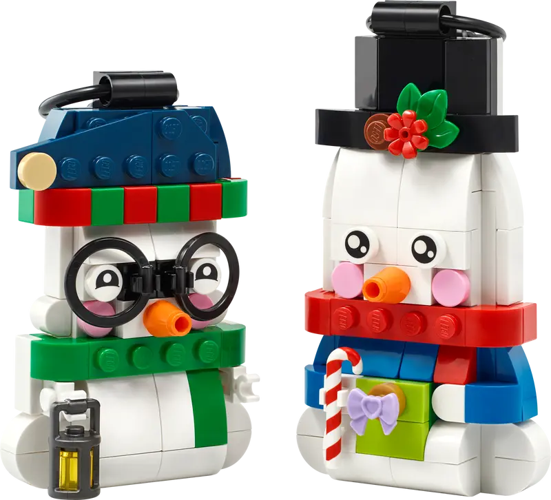 LEGO Deko-Schneemänner 40812