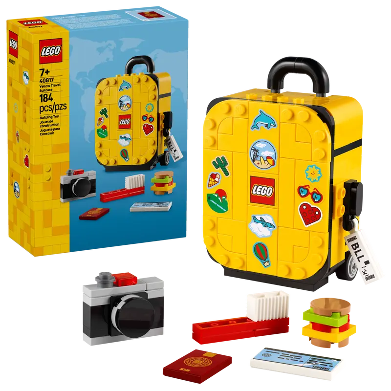 LEGO® Gelber Reisekoffer 40817