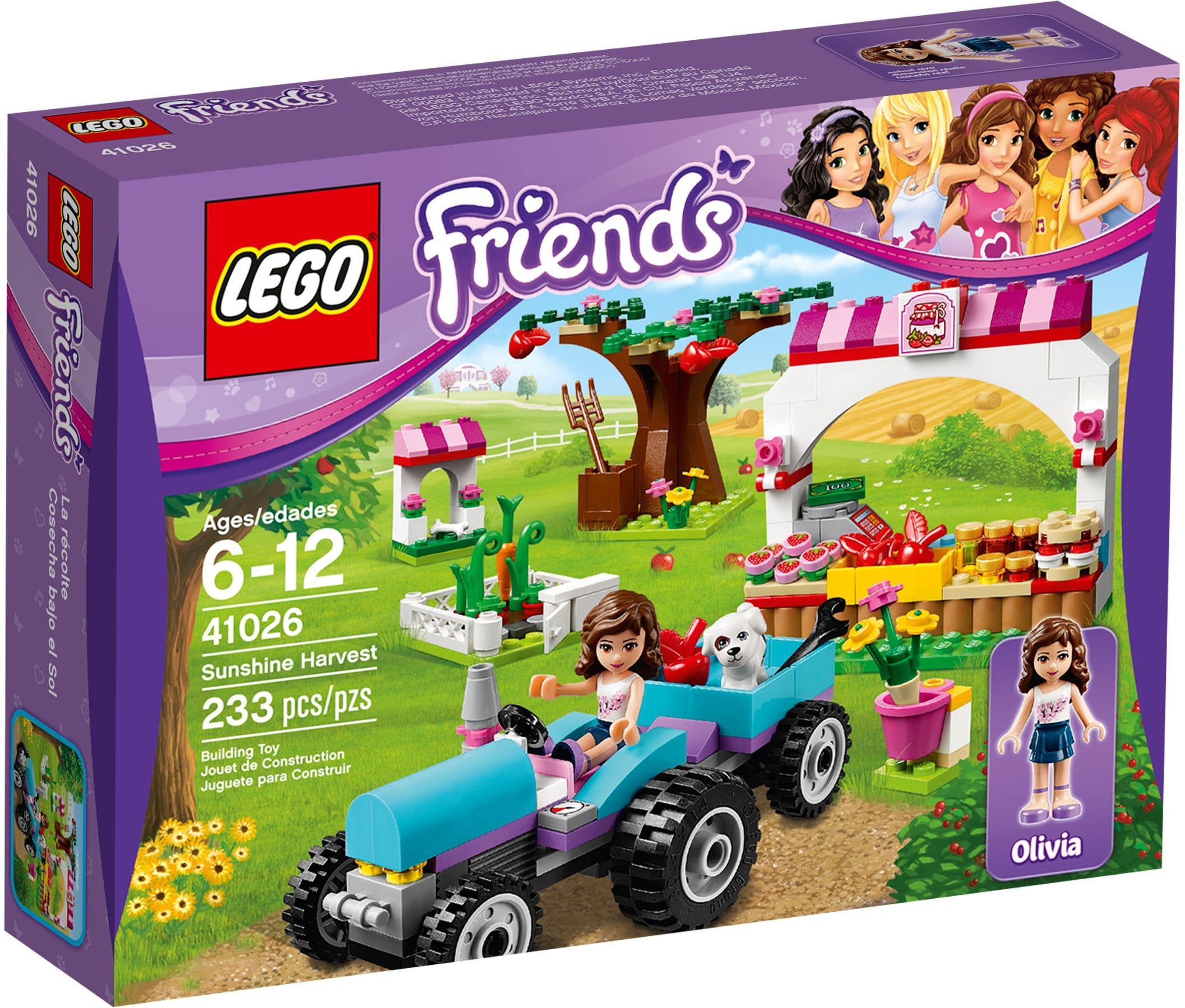 LEGO Friends Olivias Gemüsegarten 41026