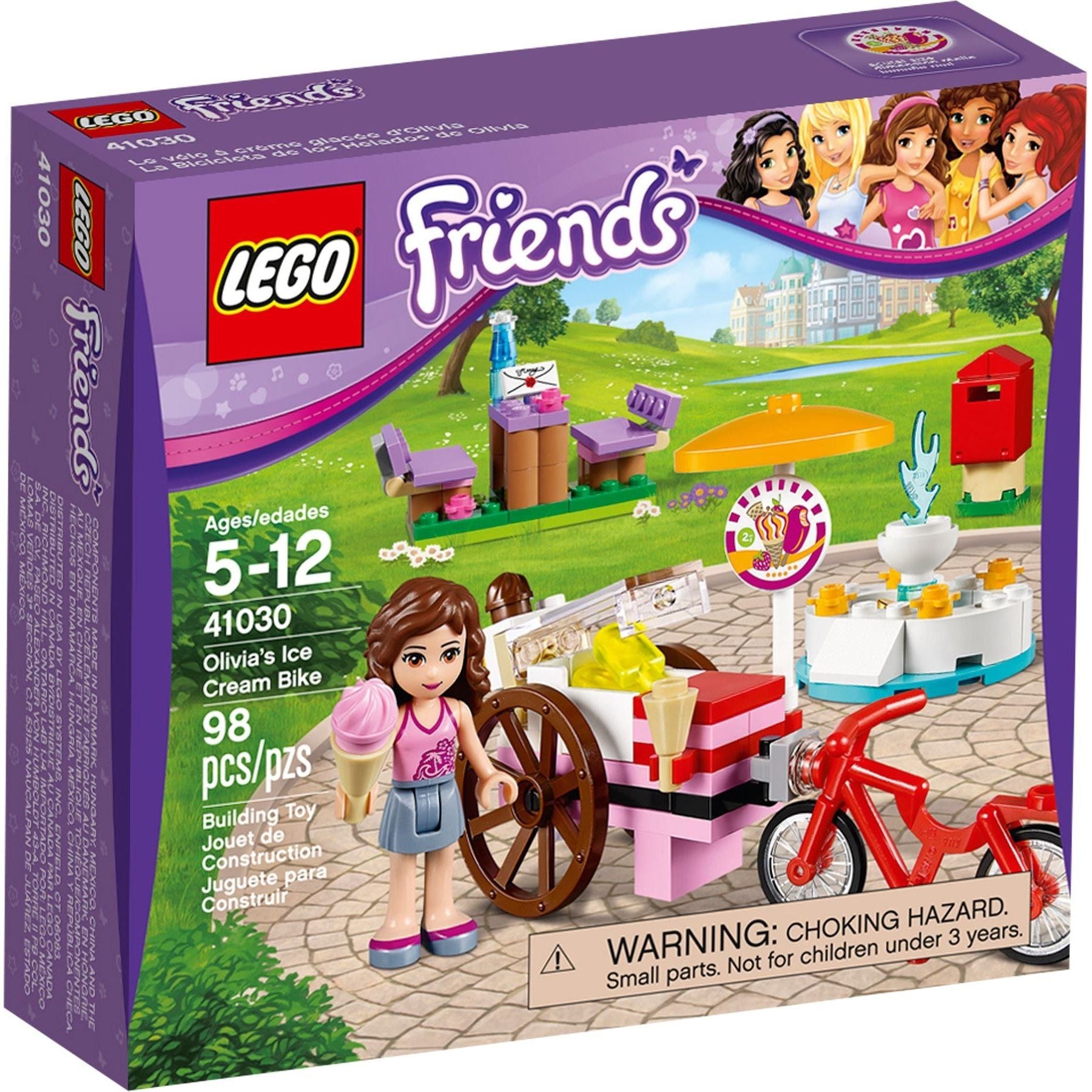 LEGO Friends Olivias Eiscreme Fahrrad 41030