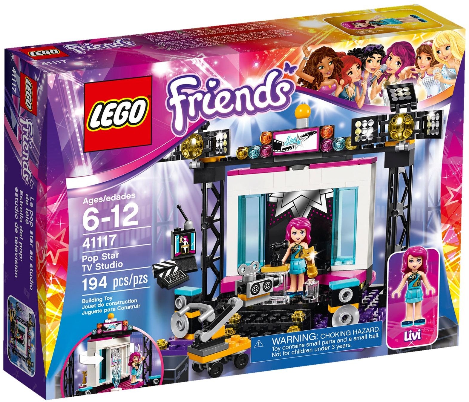 LEGO Friends Popstar TV-Studio 41117