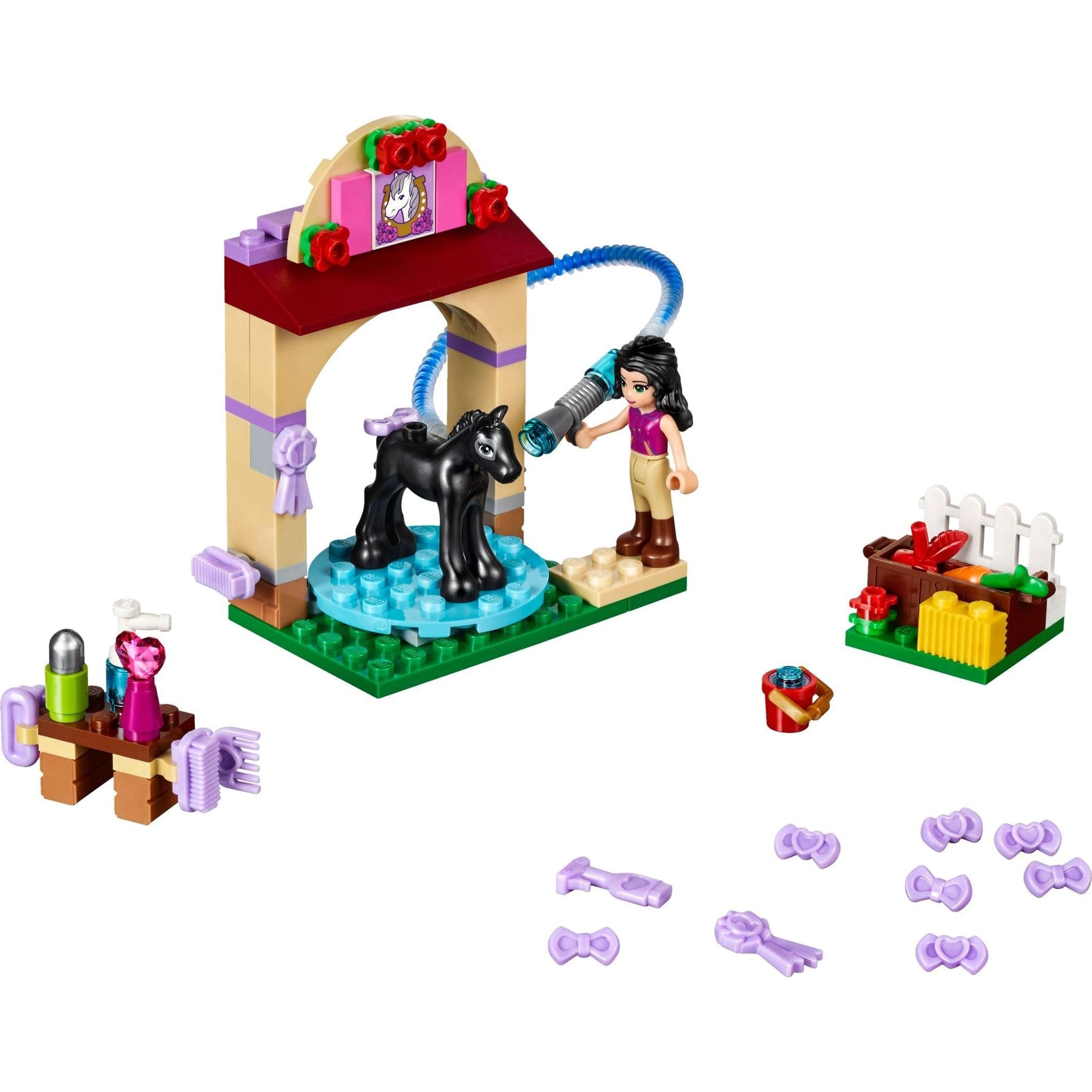 LEGO Friends Waschhäuschen für Emmas Fohlen 41123