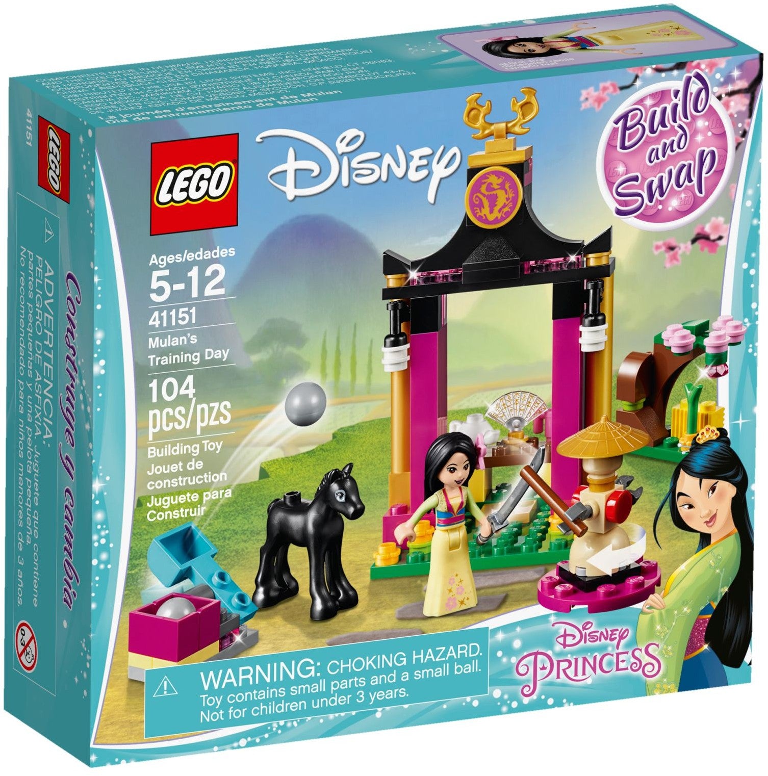 LEGO Disney Princess Mulans Training 41151