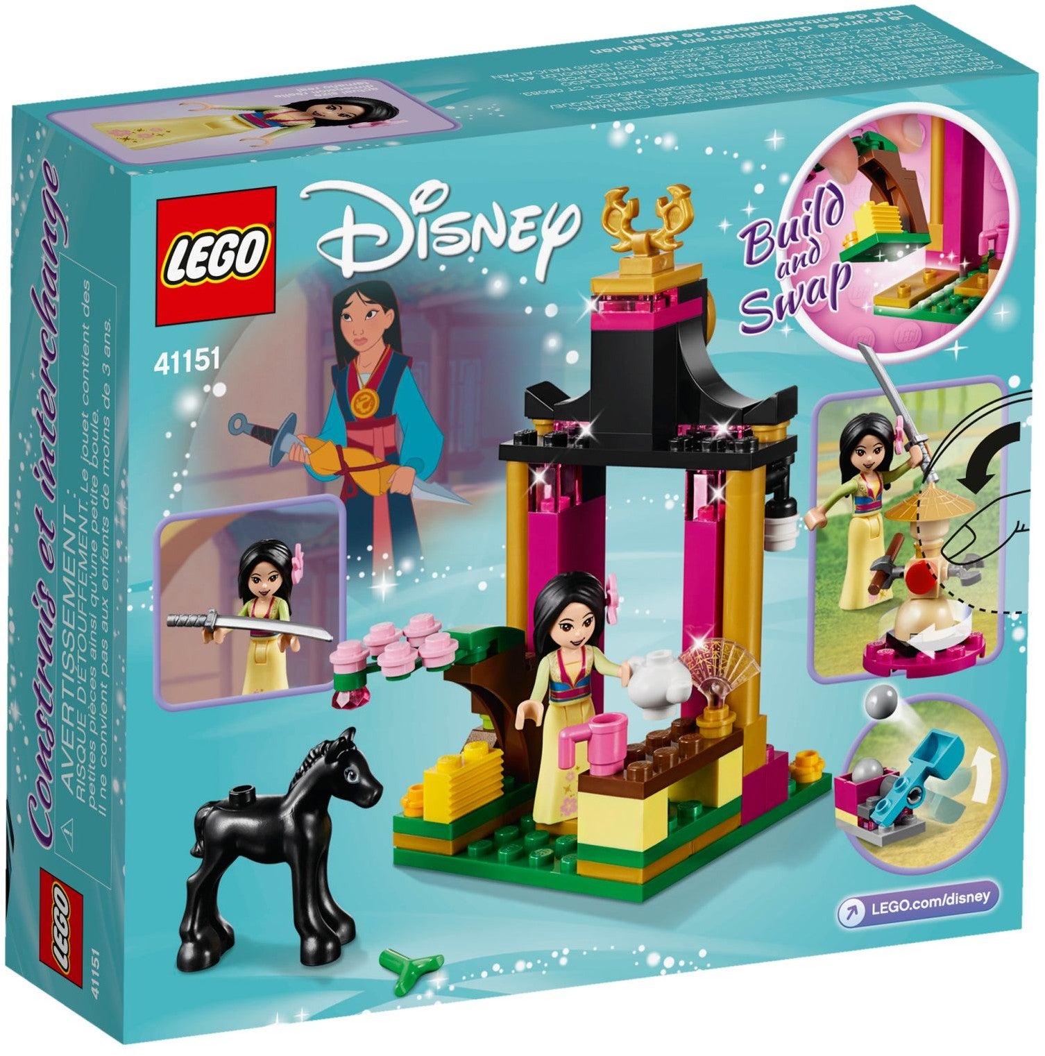 LEGO Disney Princess Mulans Training 41151