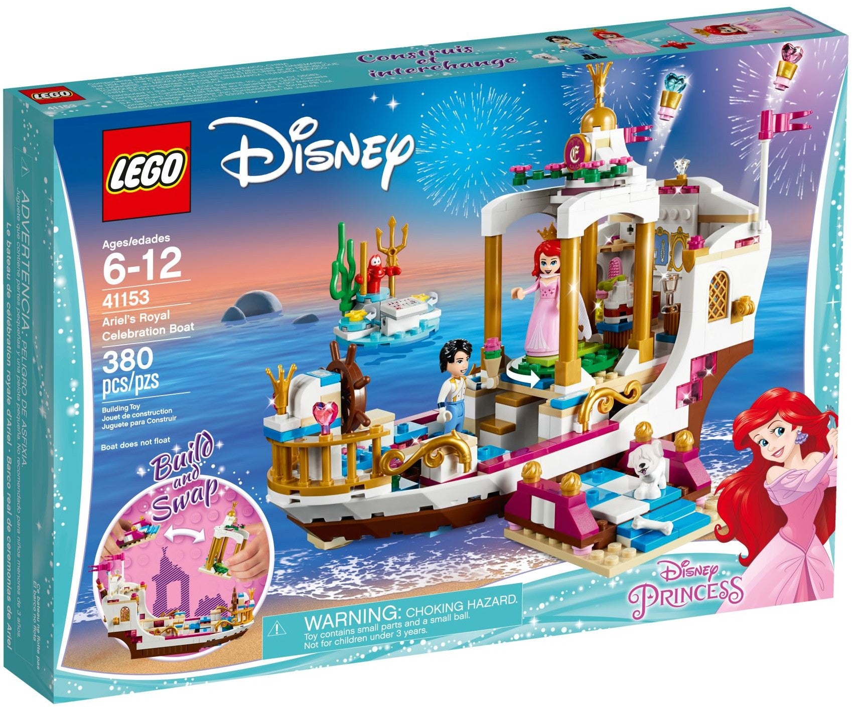 LEGO Disney Arielle königliches Hochzeitboot 41153