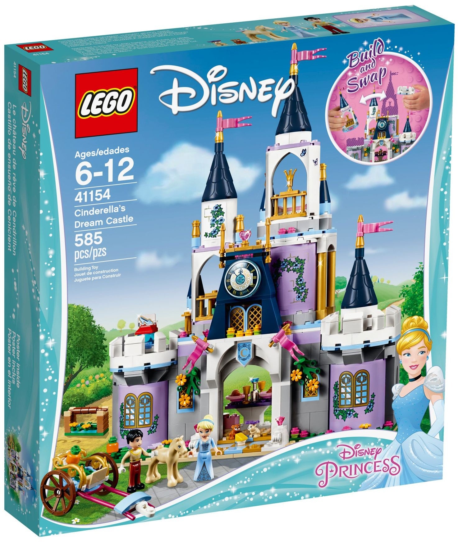 LEGO Disney Cinderella's Dream Castle 41154
