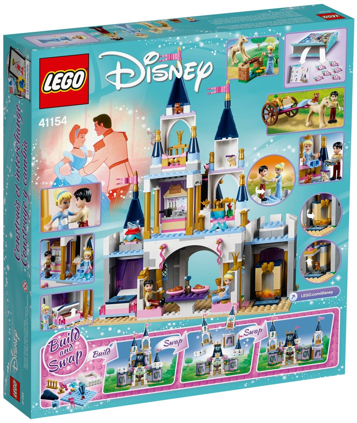 LEGO Disney Cinderella's Dream Castle 41154