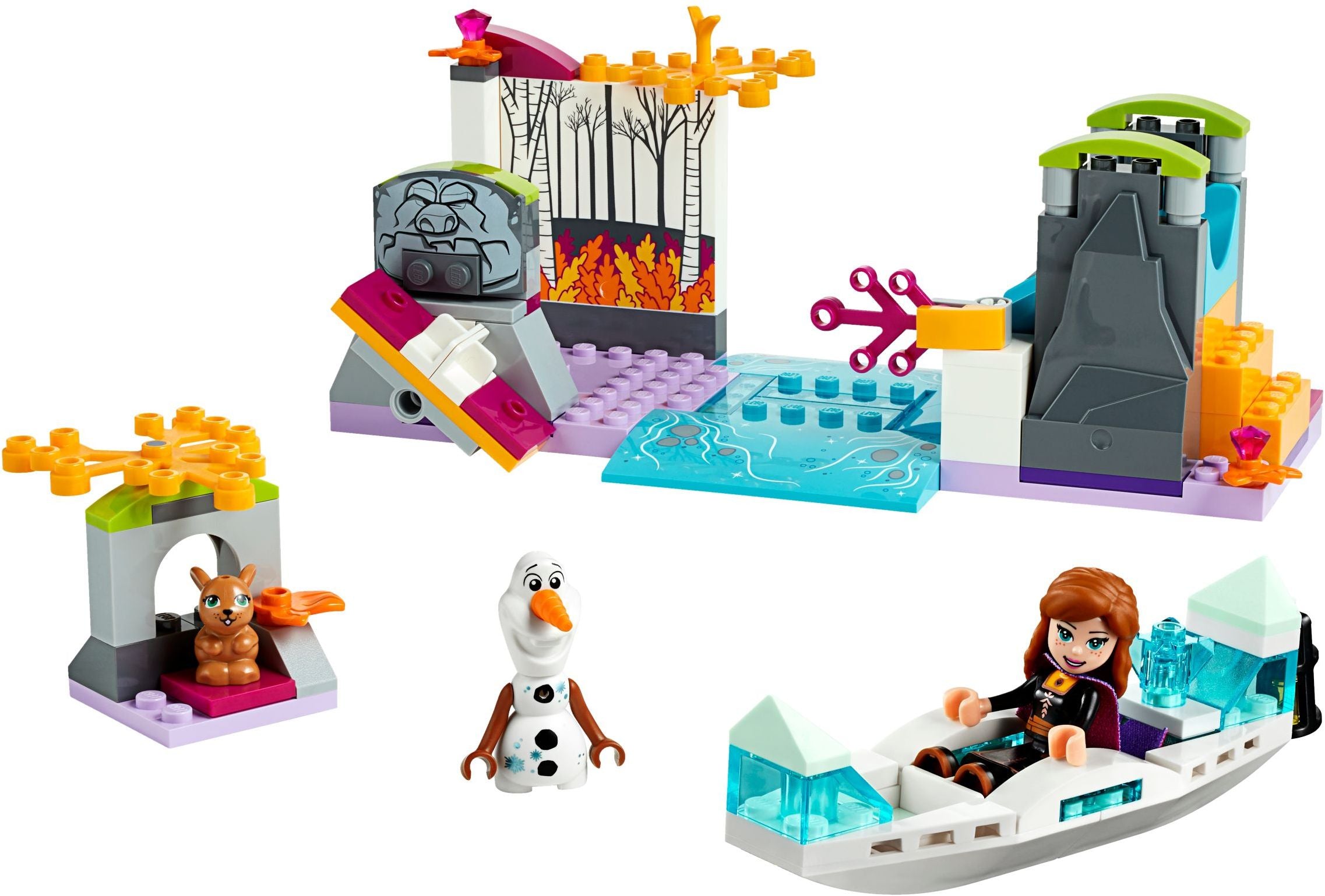 LEGO Disney Frozen II Annas Kanufahrt 41165