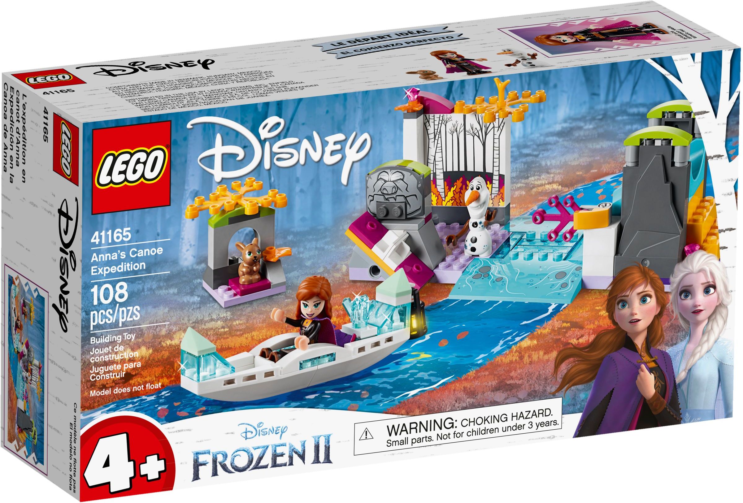 LEGO Disney Frozen II Annas Kanufahrt 41165