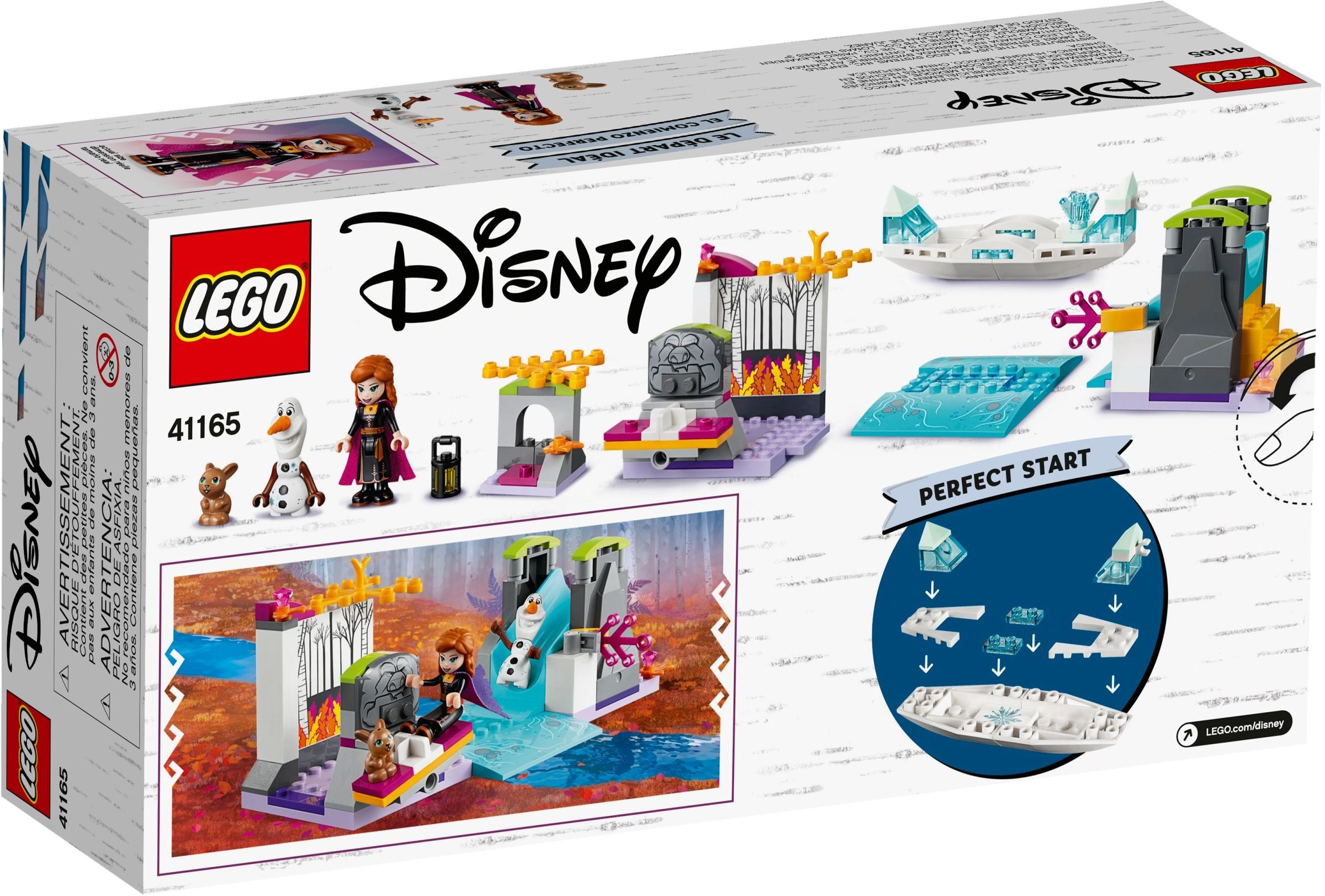 LEGO Disney Frozen II Annas Kanufahrt 41165