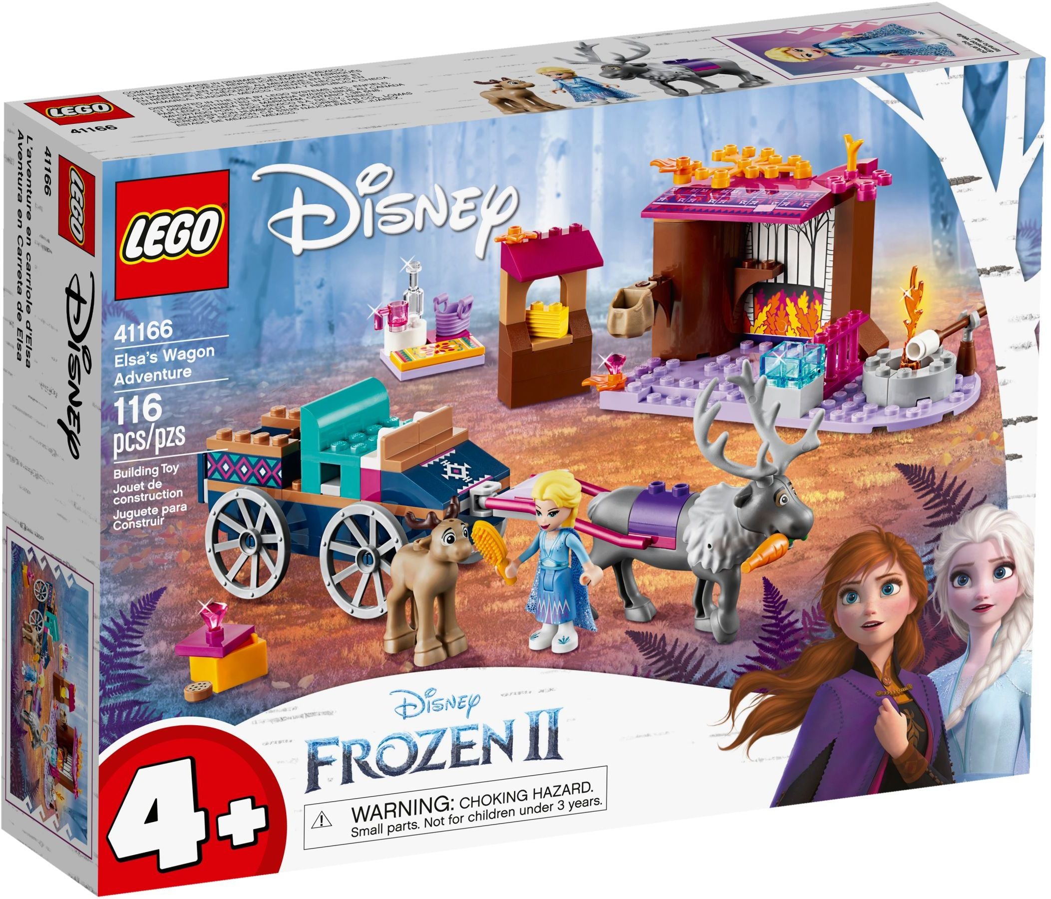 LEGO Disney Elsa und die Rentierkutsche 41166