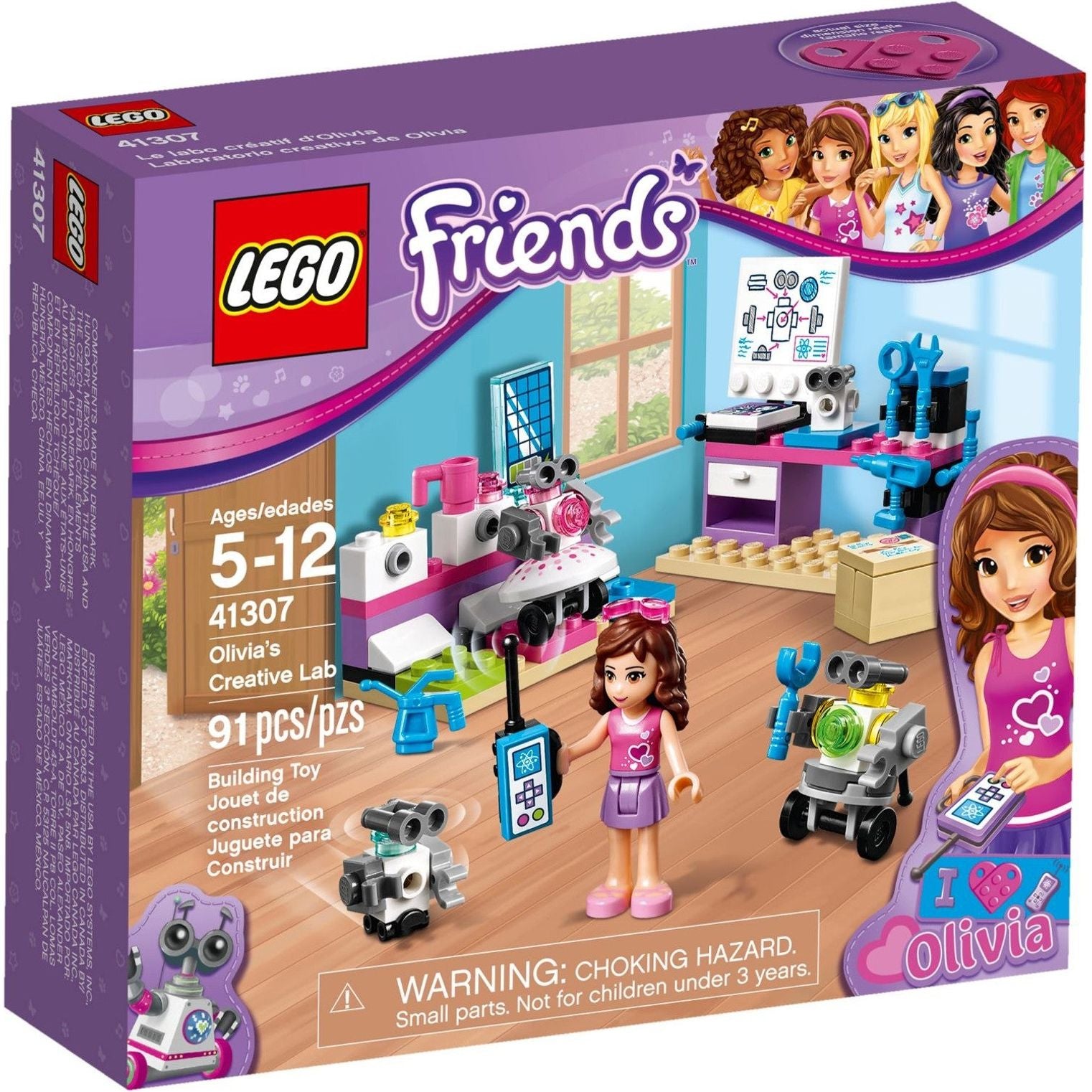 LEGO Friends Olivias Erfinderlabor 41307