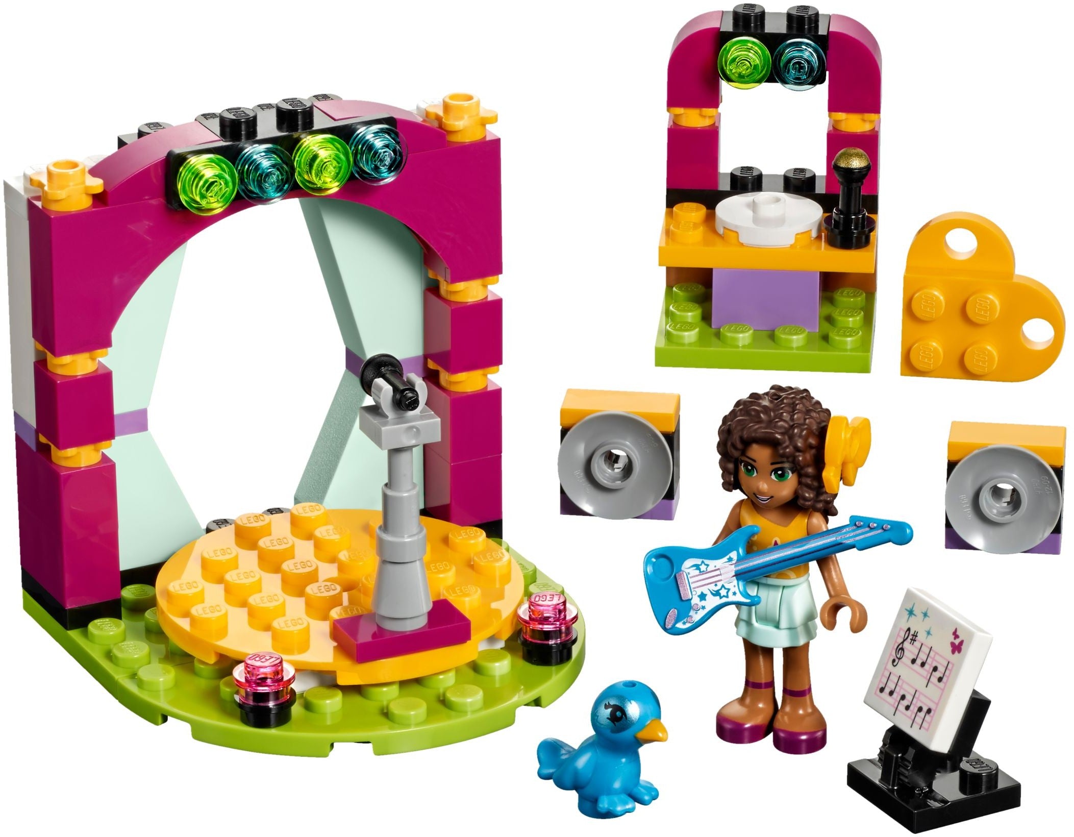 LEGO Friends Andreas Showbühne 41309
