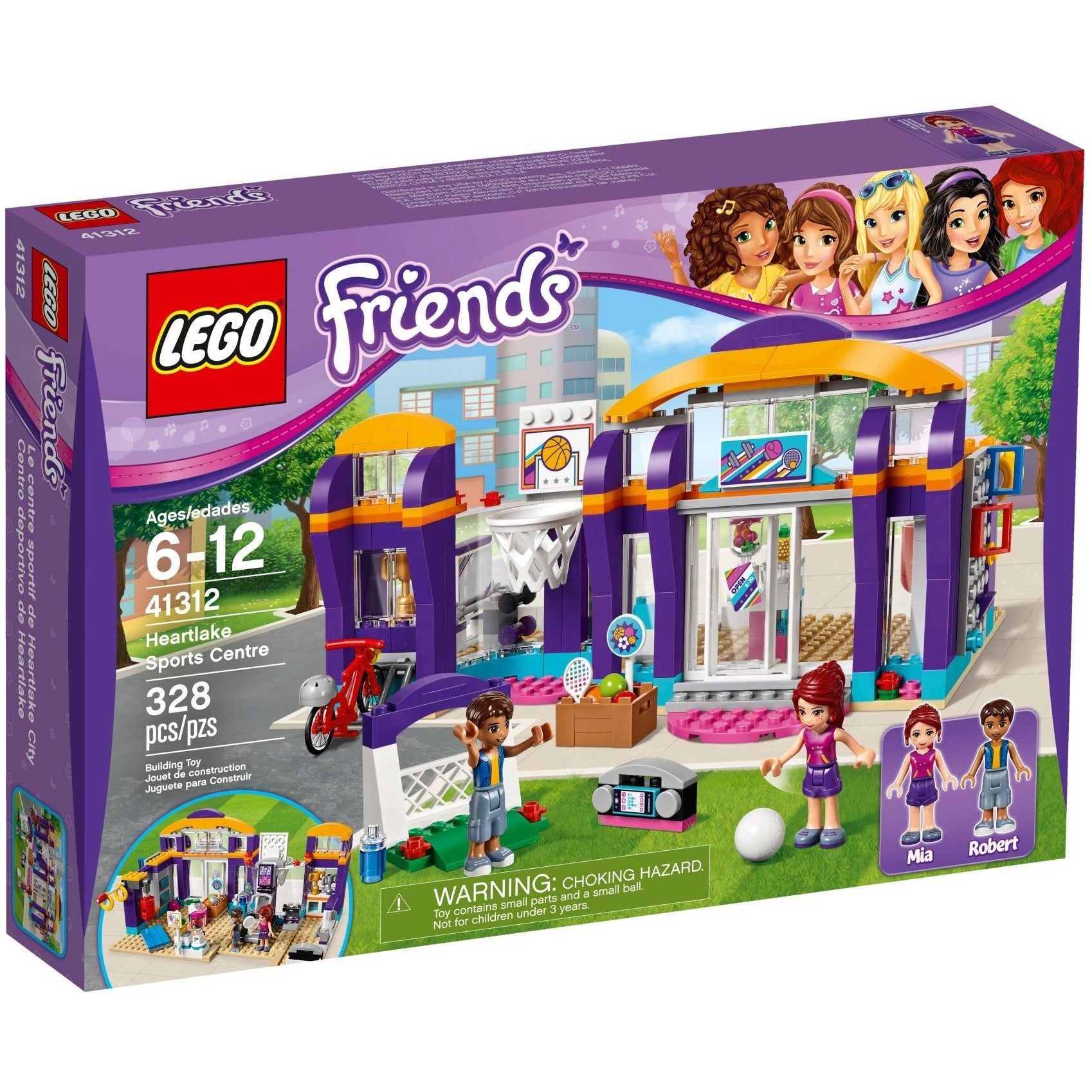 LEGO Friends Heartlake Sportzentrum 41312