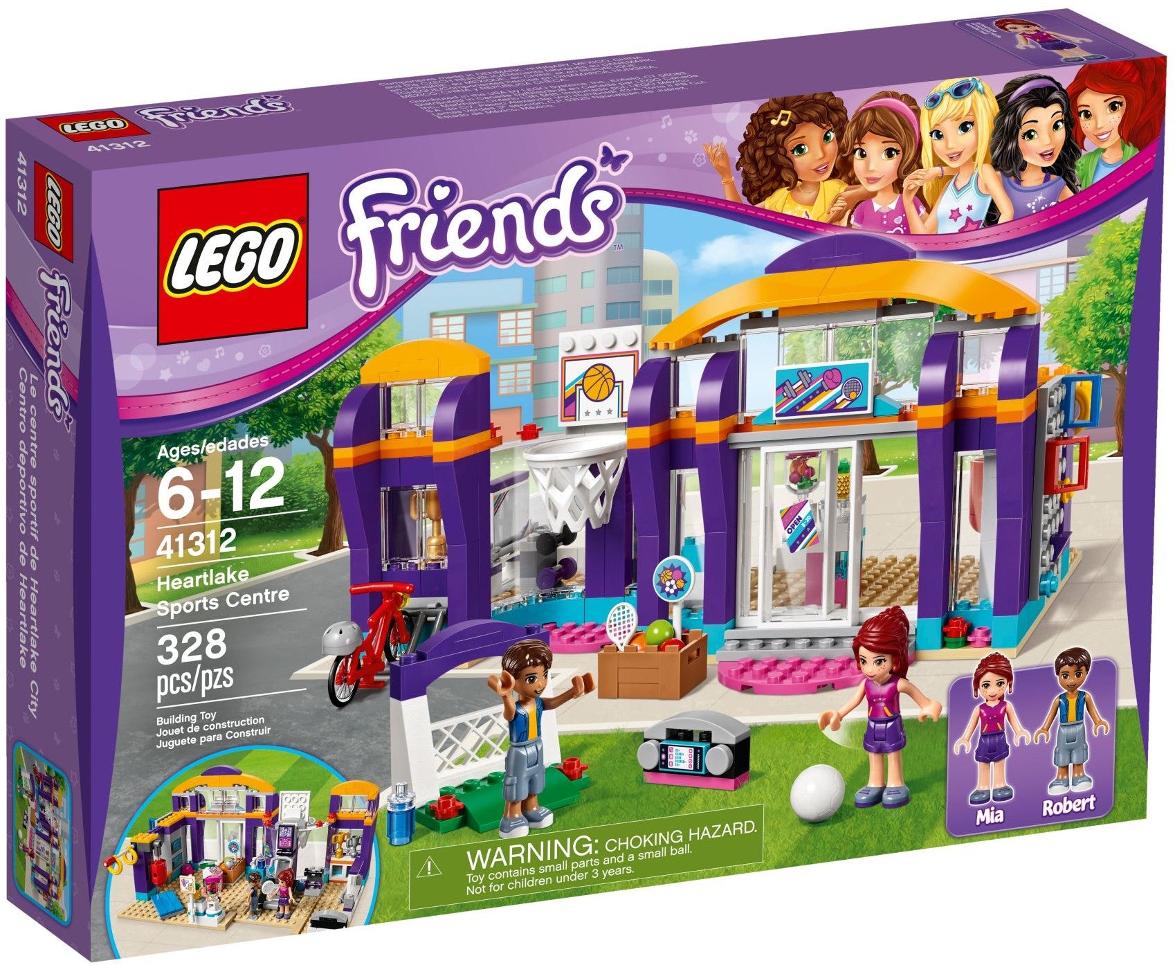 LEGO Friends Heartlake Sportzentrum 41312