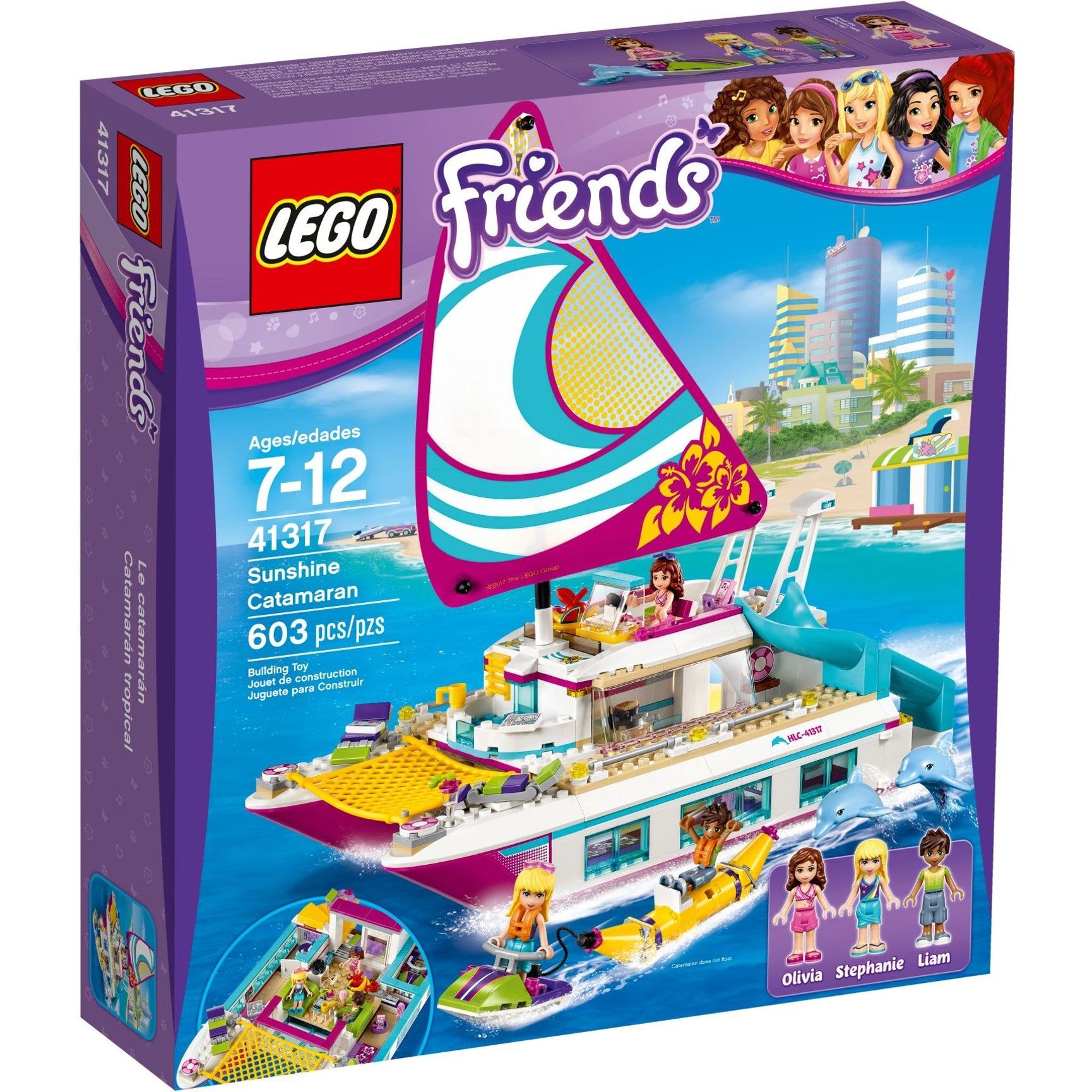 LEGO Friends Sunshine Catamaran 41317