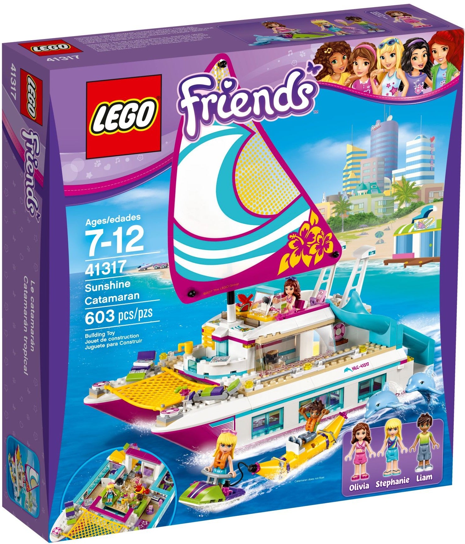 LEGO Friends Sunshine Catamaran 41317