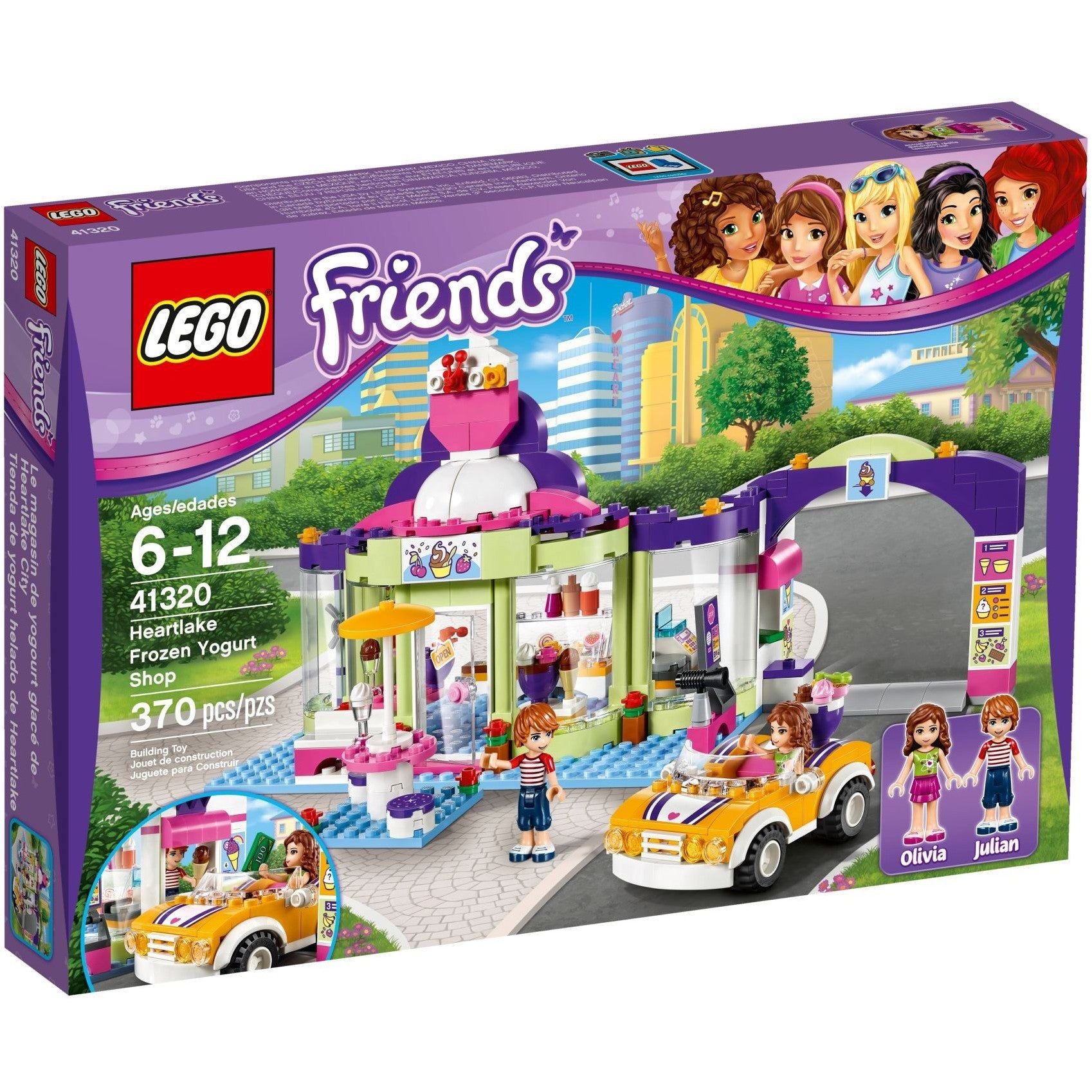 LEGO Friends Heartlake Joghurteisdiele 41320