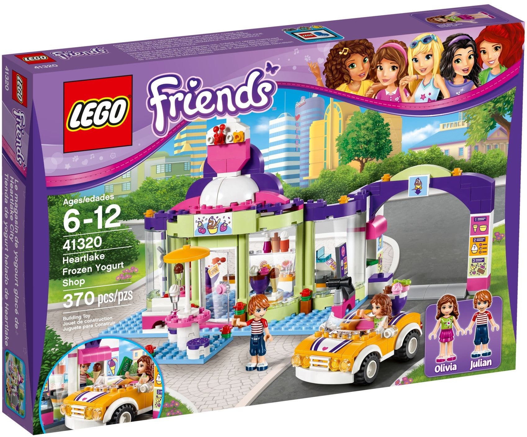 LEGO Friends Heartlake Joghurteisdiele 41320