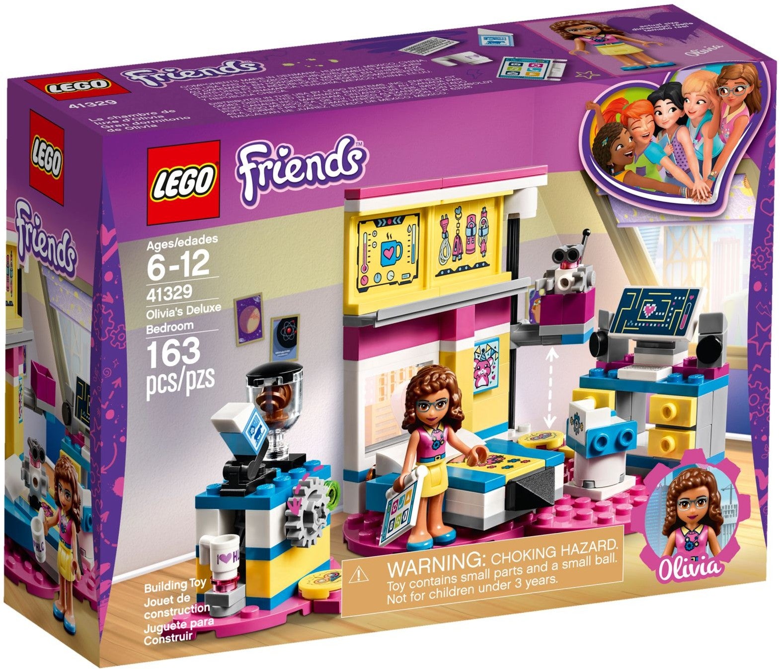 LEGO Friends Olivias grosses Zimmer 41329