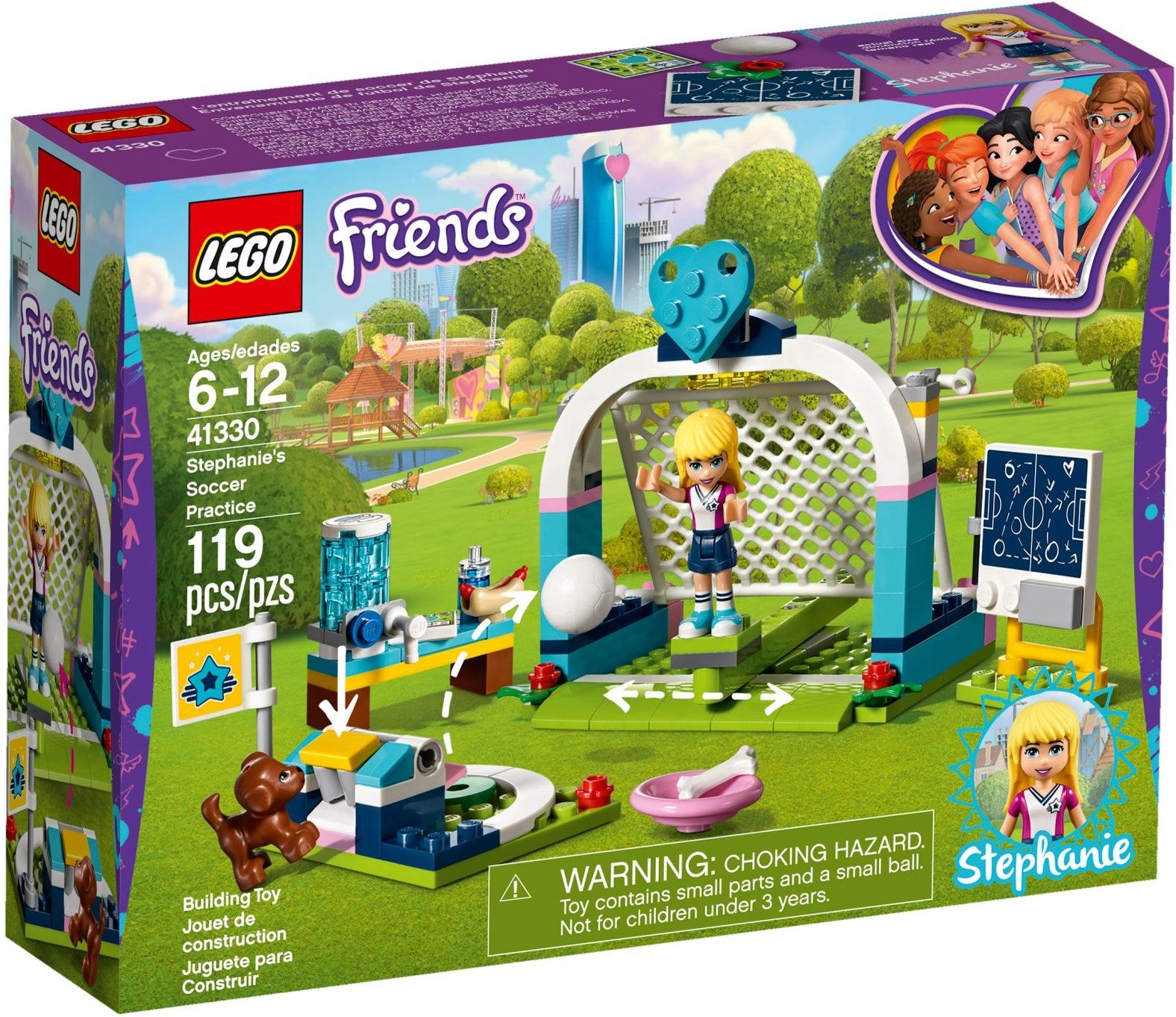 LEGO Friends Fussballtraining mit Stephanie 41330