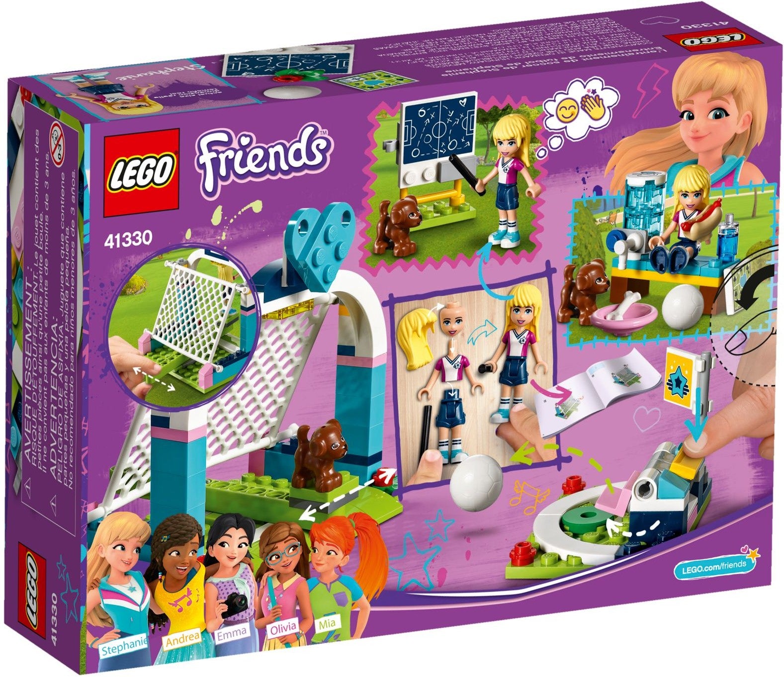 LEGO Friends Fussballtraining mit Stephanie 41330