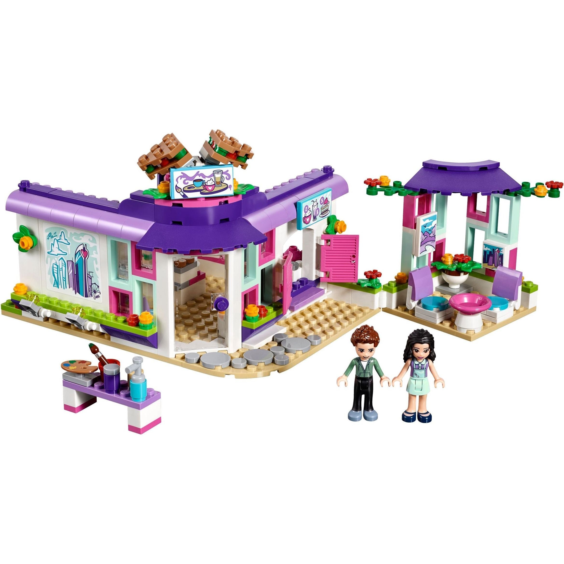 LEGO Friends Emmas Künstlercafé 41336