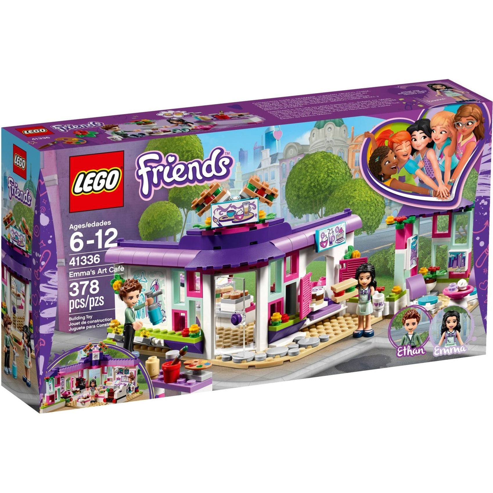 LEGO Friends Emmas Künstlercafé 41336