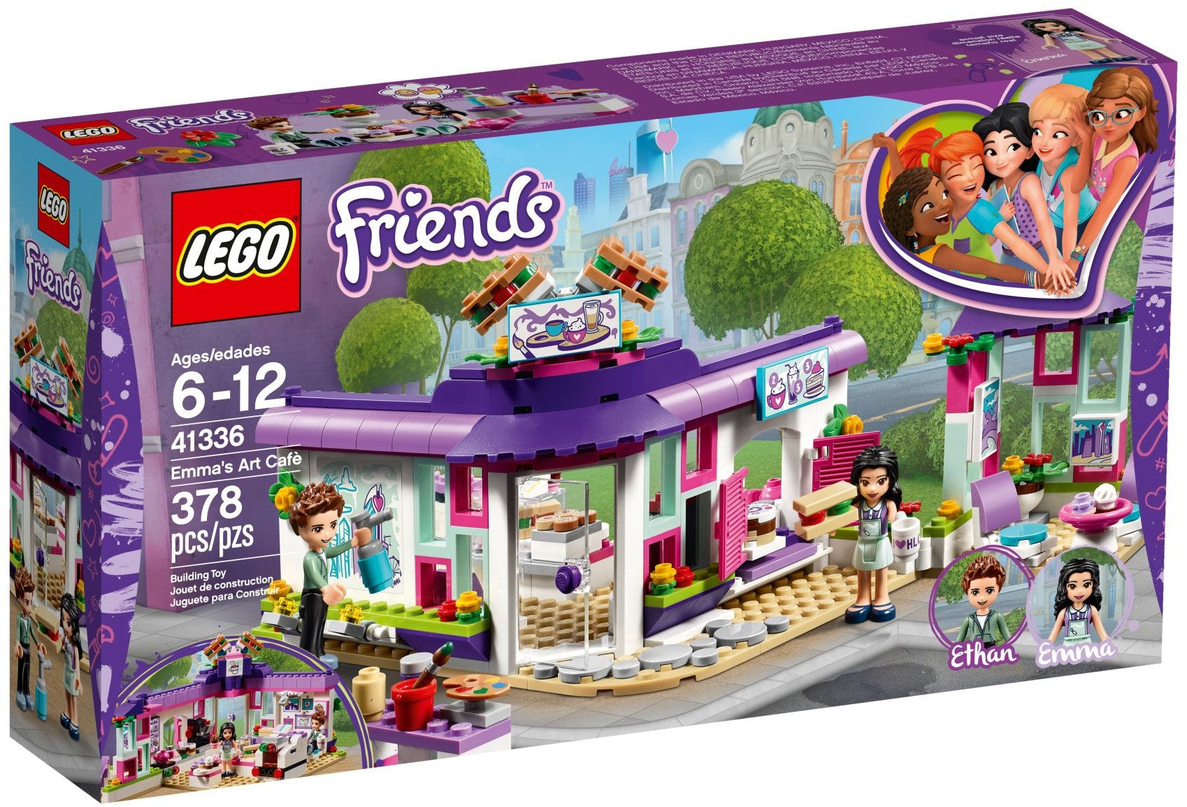 LEGO Friends Emmas Künstlercafé 41336