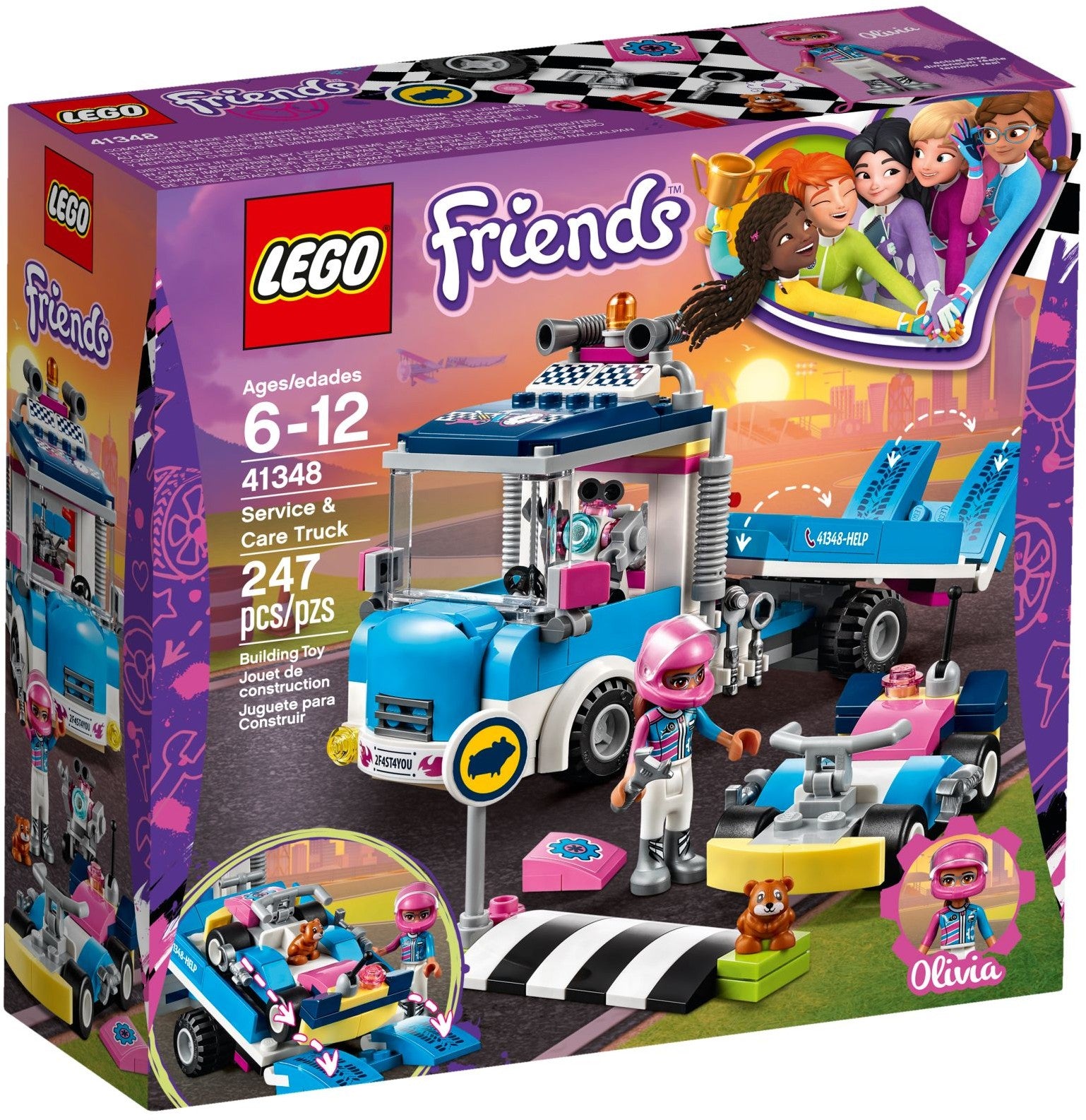 LEGO Friends Abschleppwagen 41348
