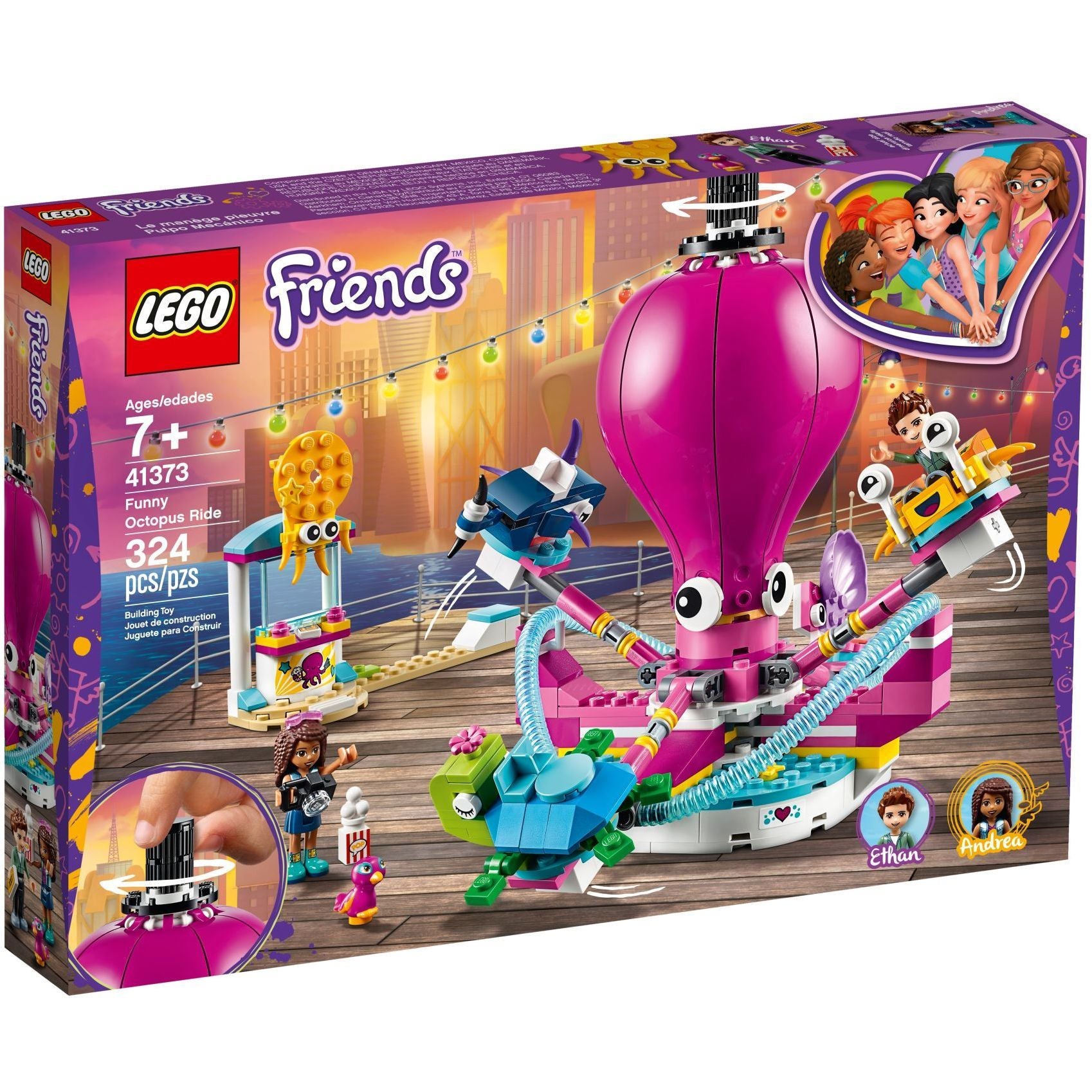 LEGO Friends Lustiges Oktopus-Karussell 41373