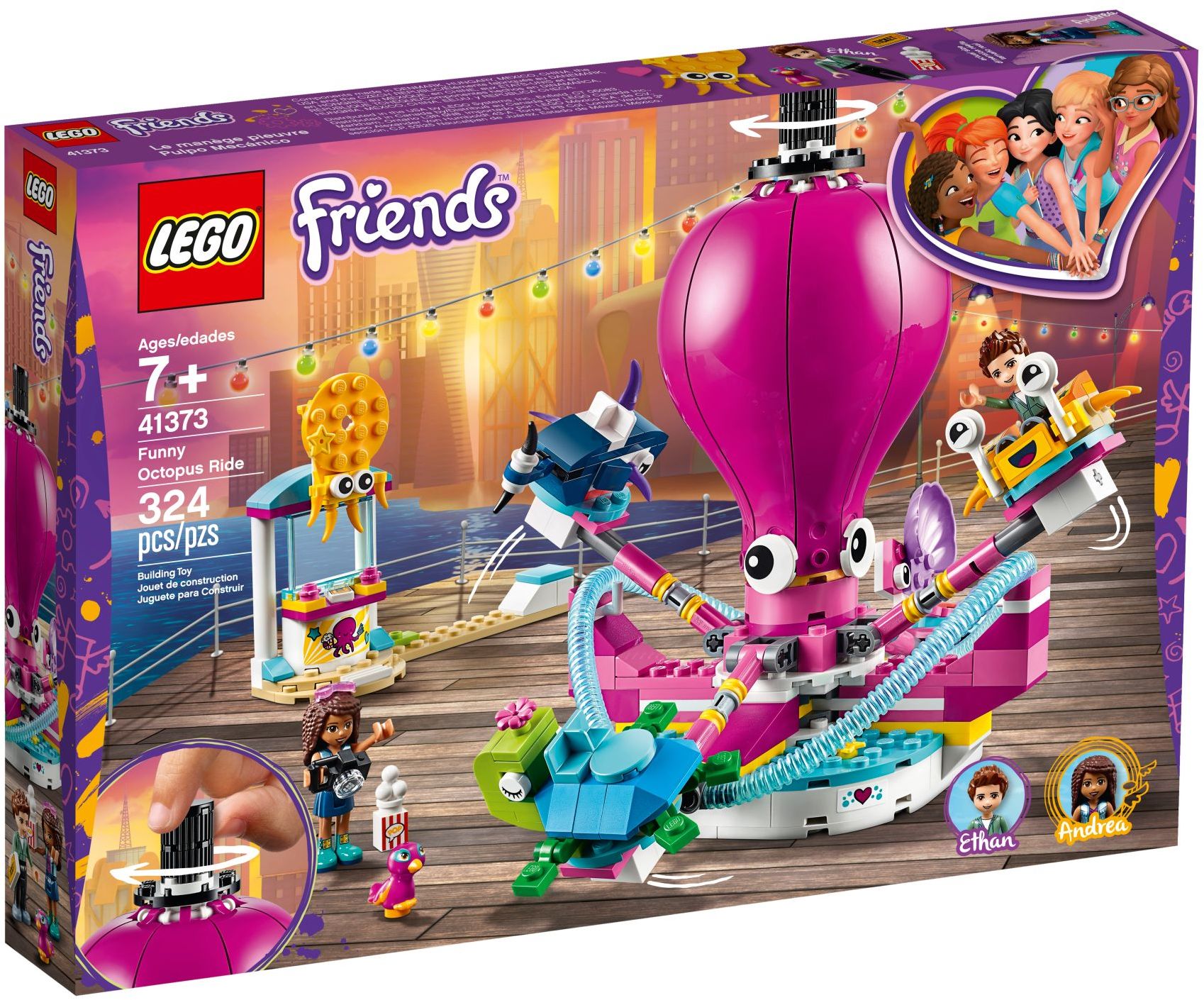LEGO Friends Lustiges Oktopus-Karussell 41373