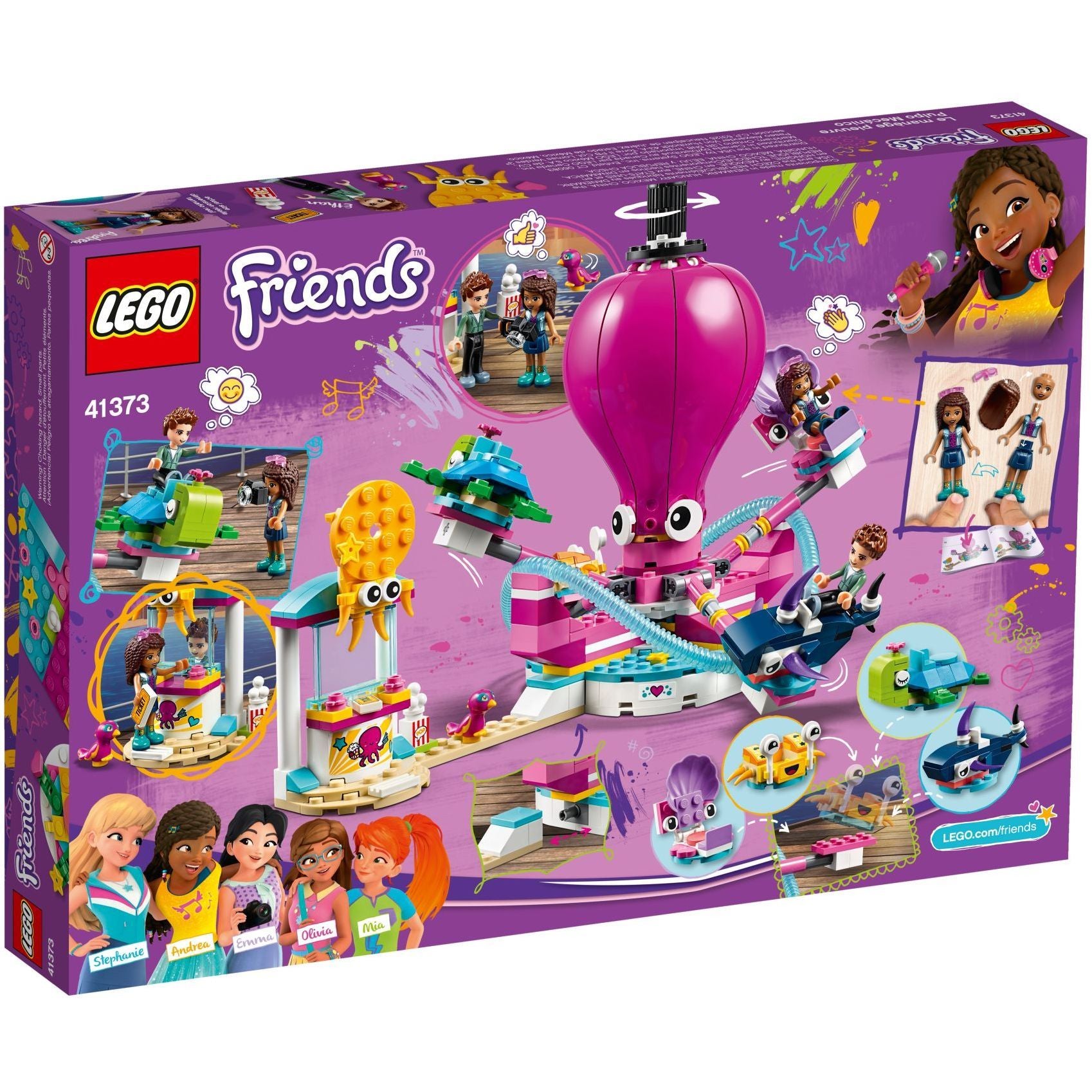 LEGO Friends Lustiges Oktopus-Karussell 41373