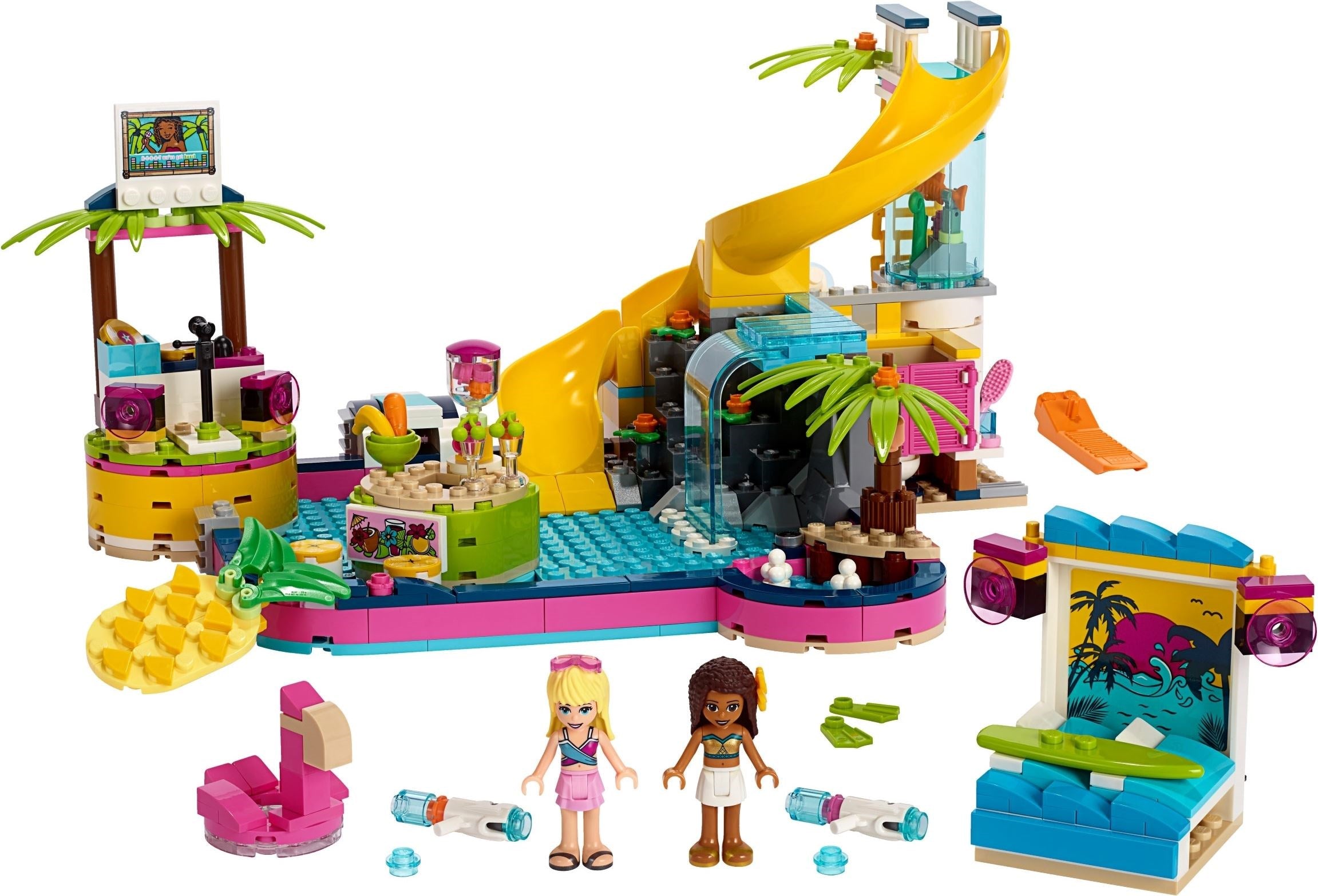LEGO Friends Andreas Pool-Party 41374
