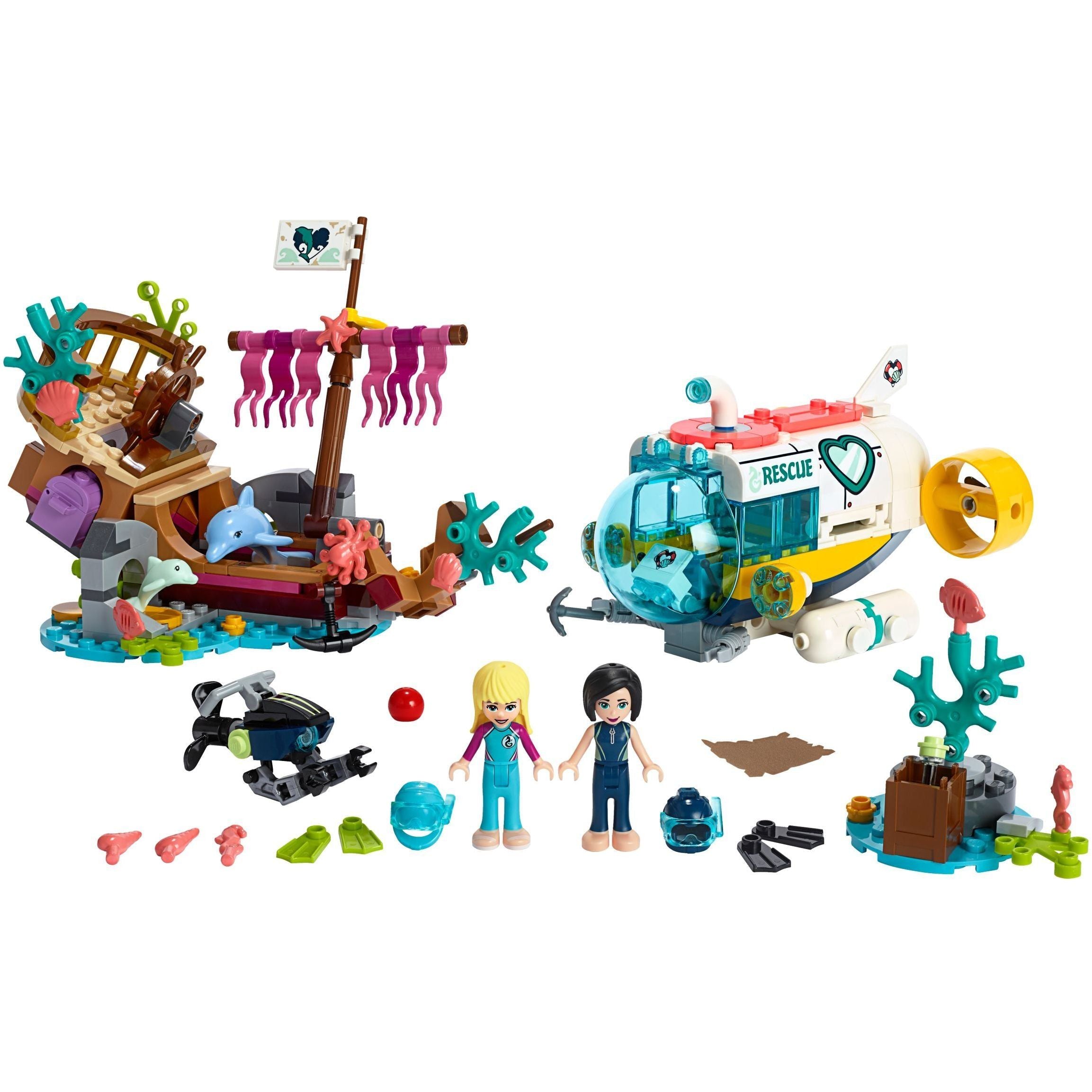 LEGO Friends Rettungs-U-Boot für Delfine 41378