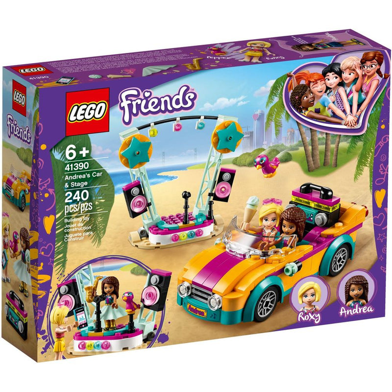 LEGO Friends Andreas Bühne und Auto 41390