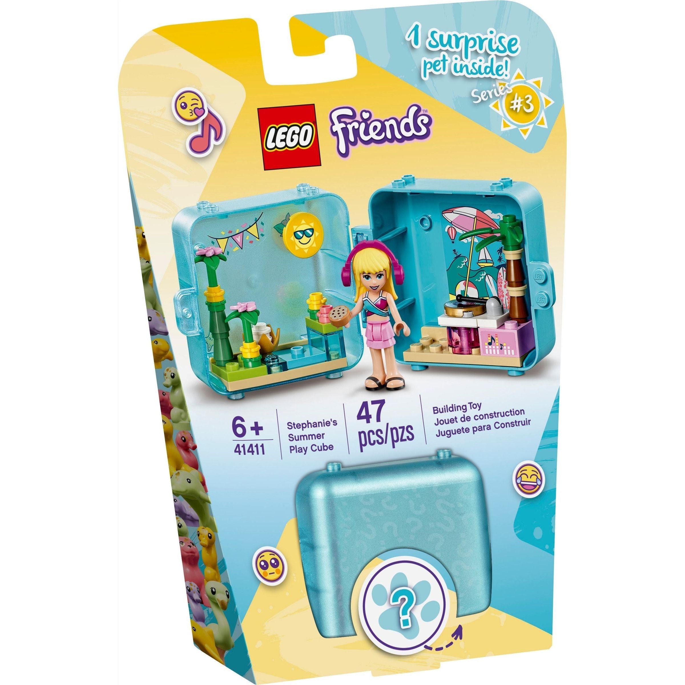 LEGO Friends Stephanies Sommer Würfel Party 41411