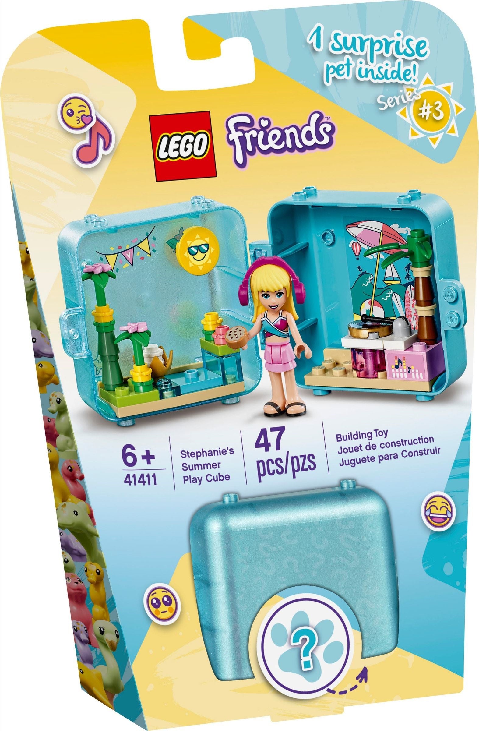 LEGO Friends Stephanies Sommer Würfel Party 41411
