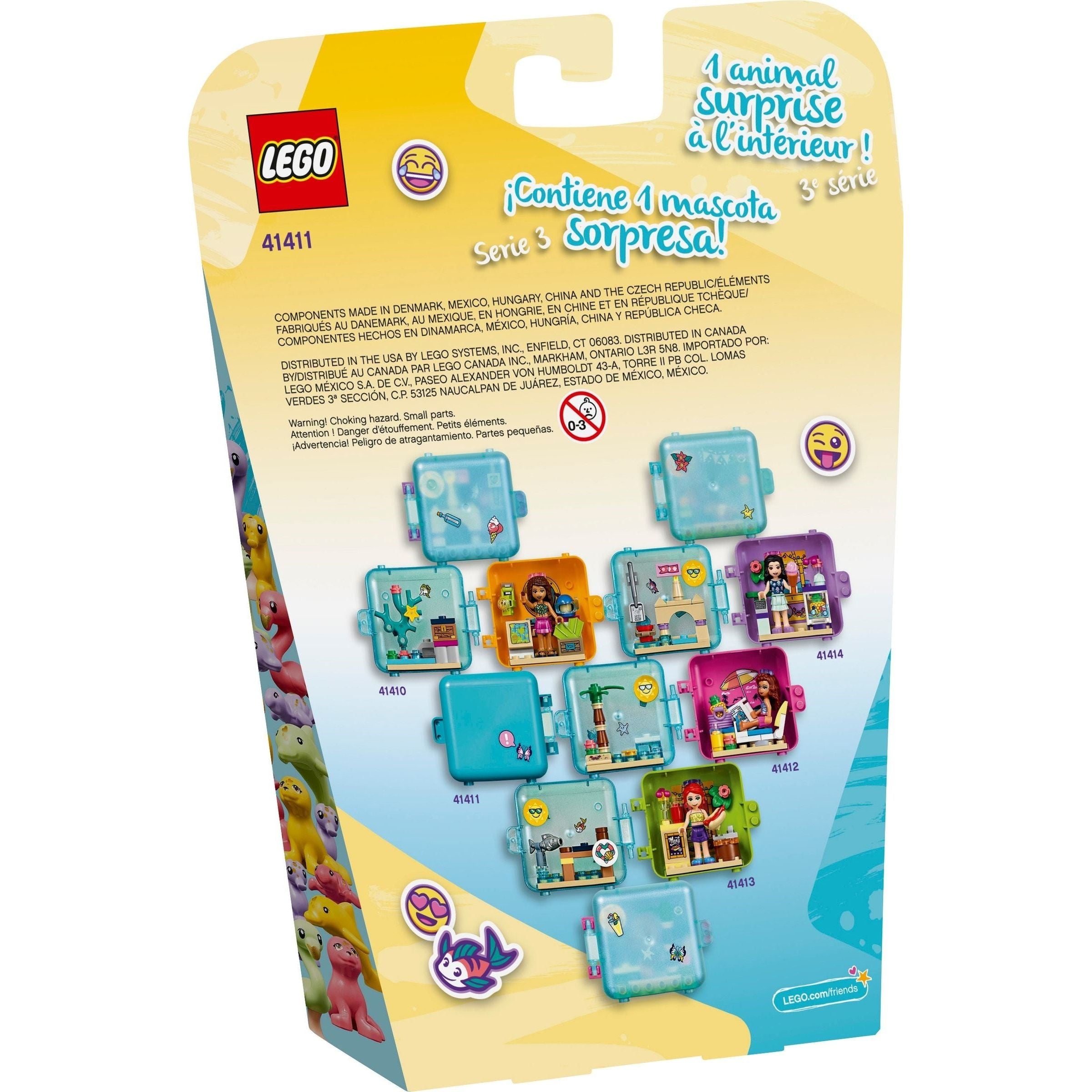 LEGO Friends Stephanies Sommer Würfel Party 41411