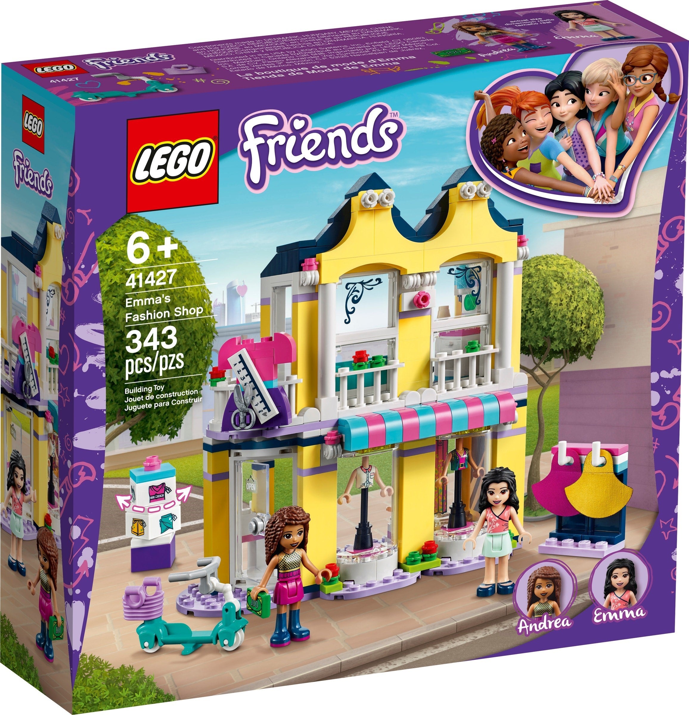 Lego Friends Le magasin de mode d'Emma 41427
