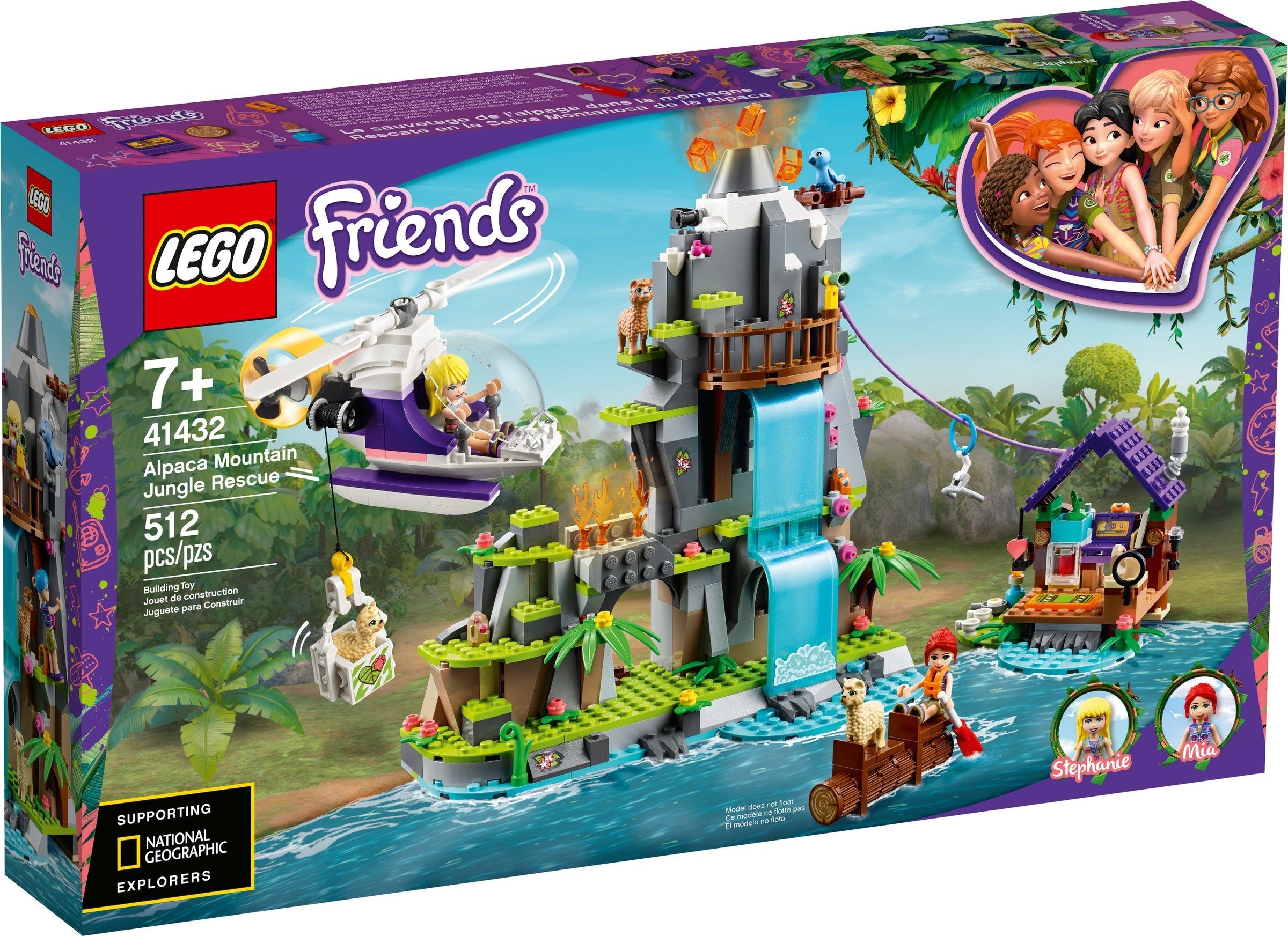 LEGO Friends Alpaka-Rettung im Dschungel 41432