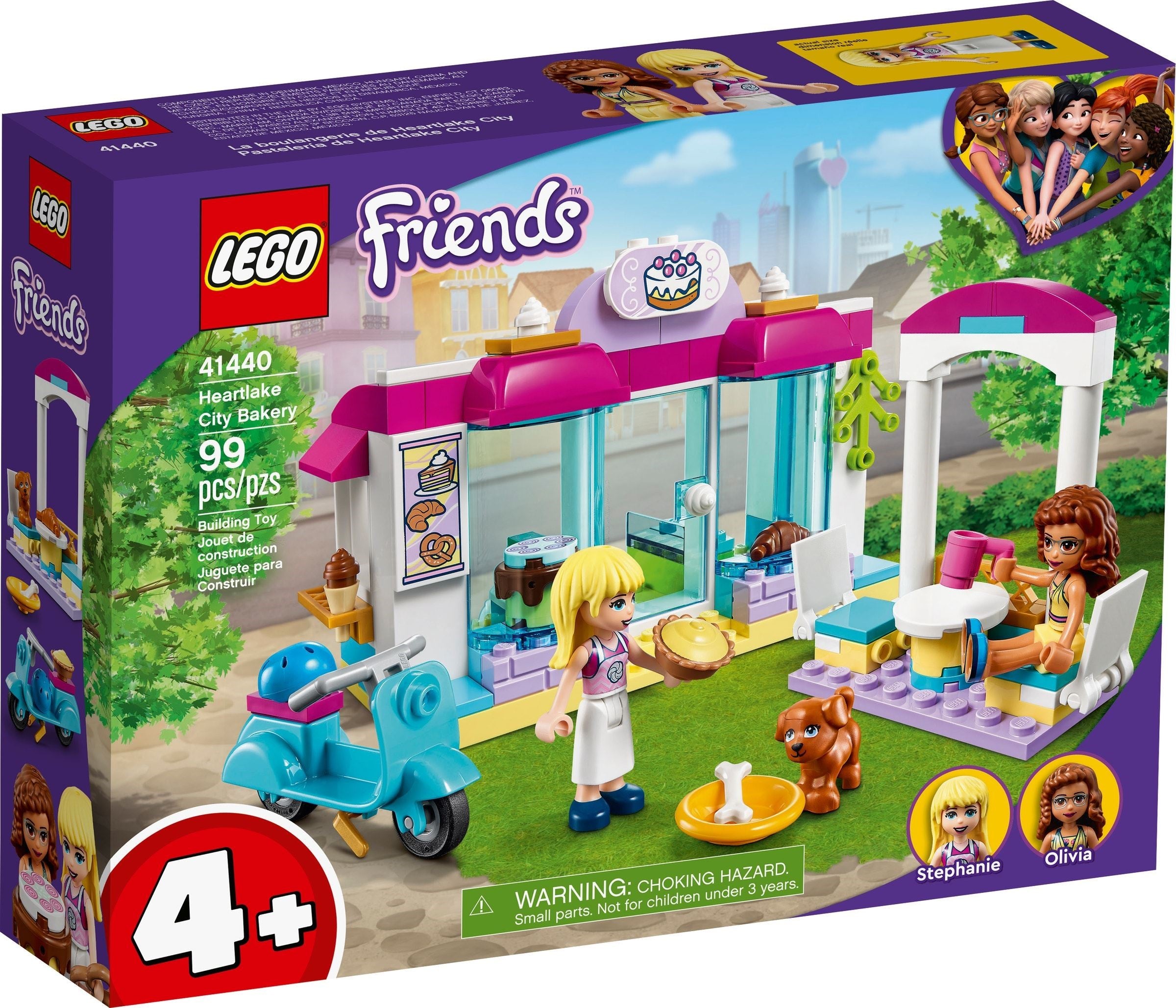LEGO Friends La boulangerie de Heartlake City 41440