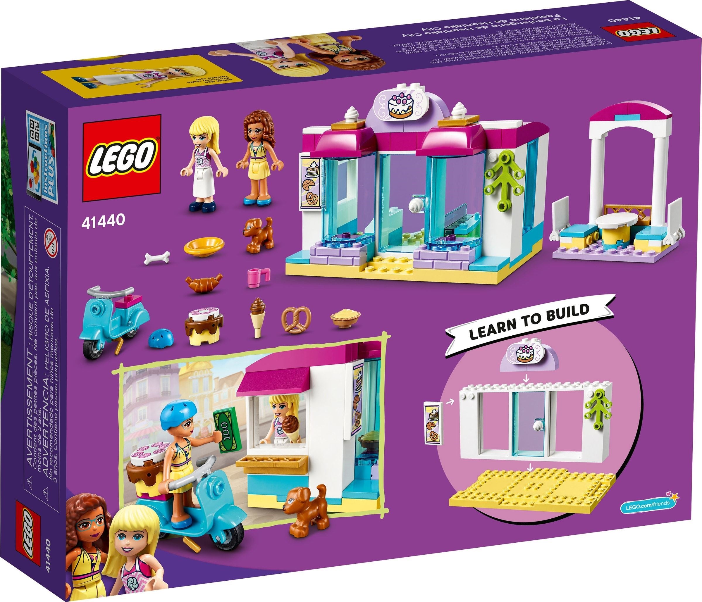 LEGO Friends La boulangerie de Heartlake City 41440